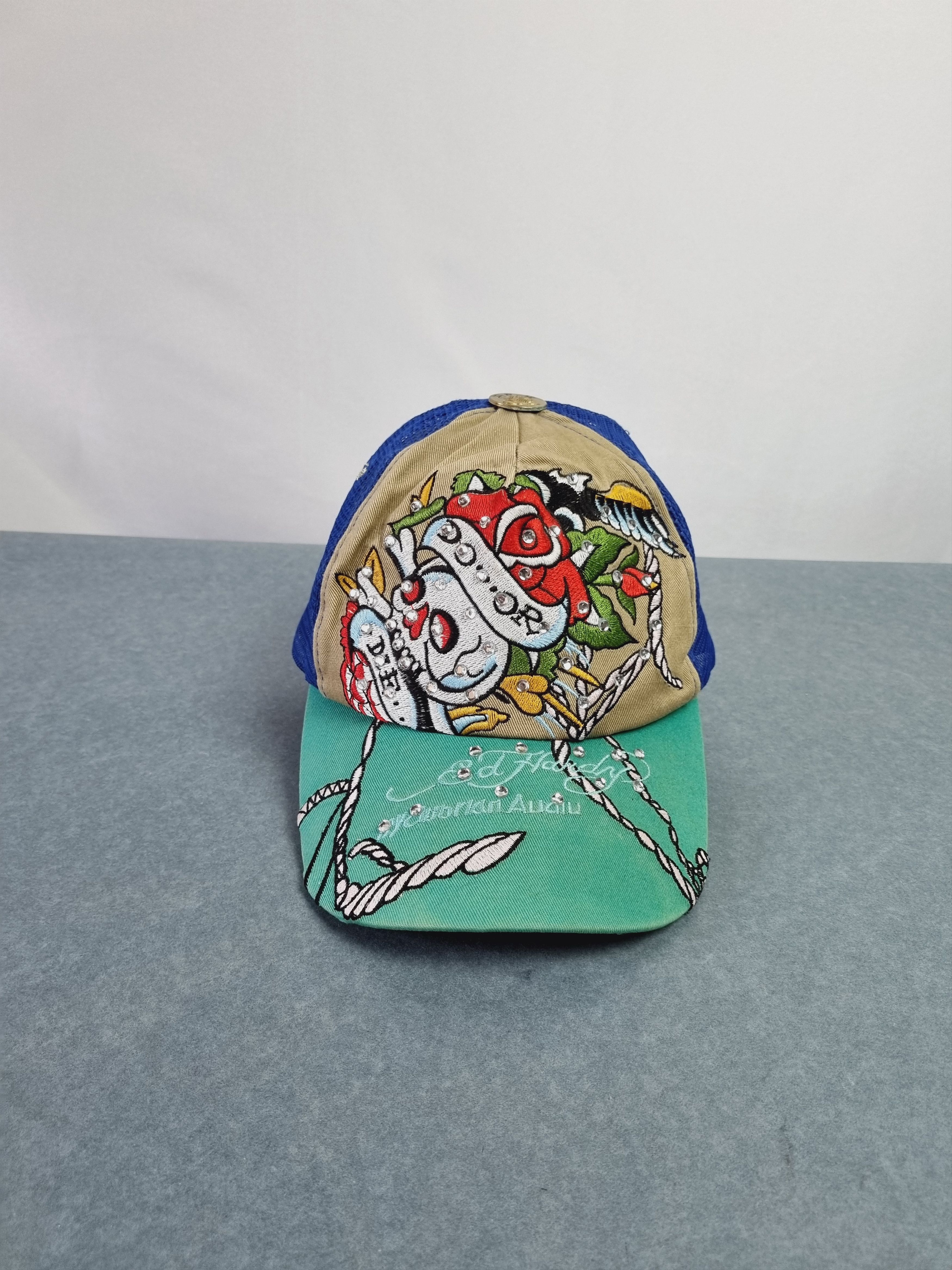 Christian Audigier × Ed Hardy Ed Hardy by Christian Audigier Embroidered Art Size ONE SIZE - 4 Thumbnail