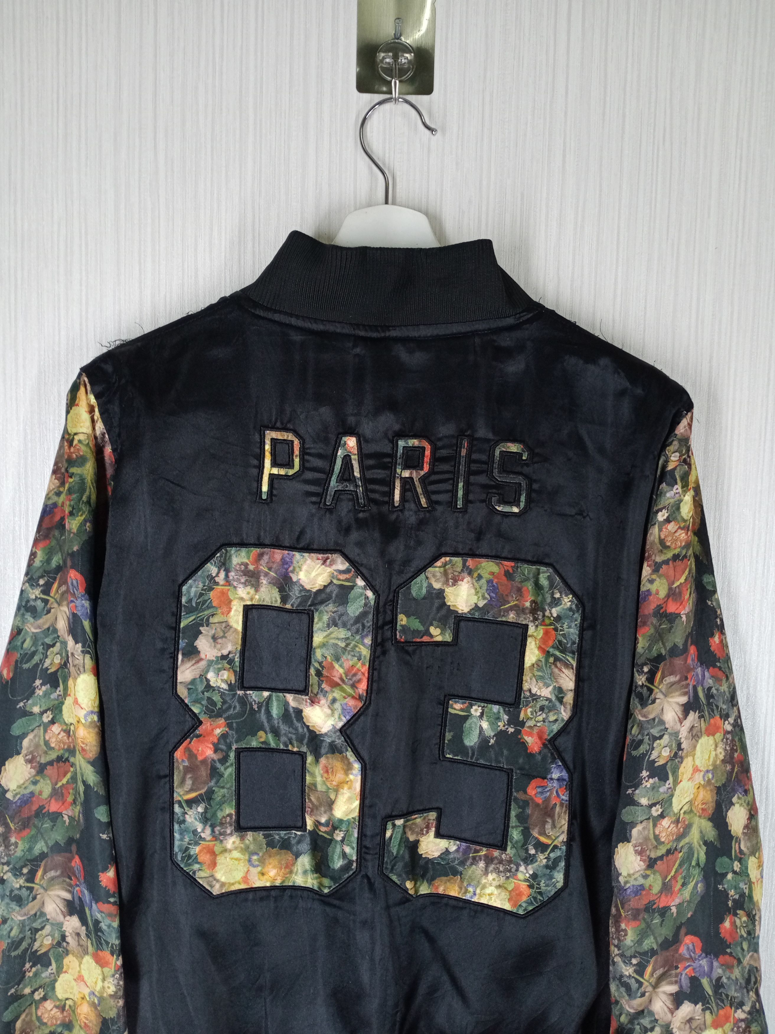 Criminal Damage × Designer × Japanese Brand Rare Criminal Damage Satin Reversible Flora Motive Jacket Size US M / EU 48-50 / 2 - 4 Thumbnail