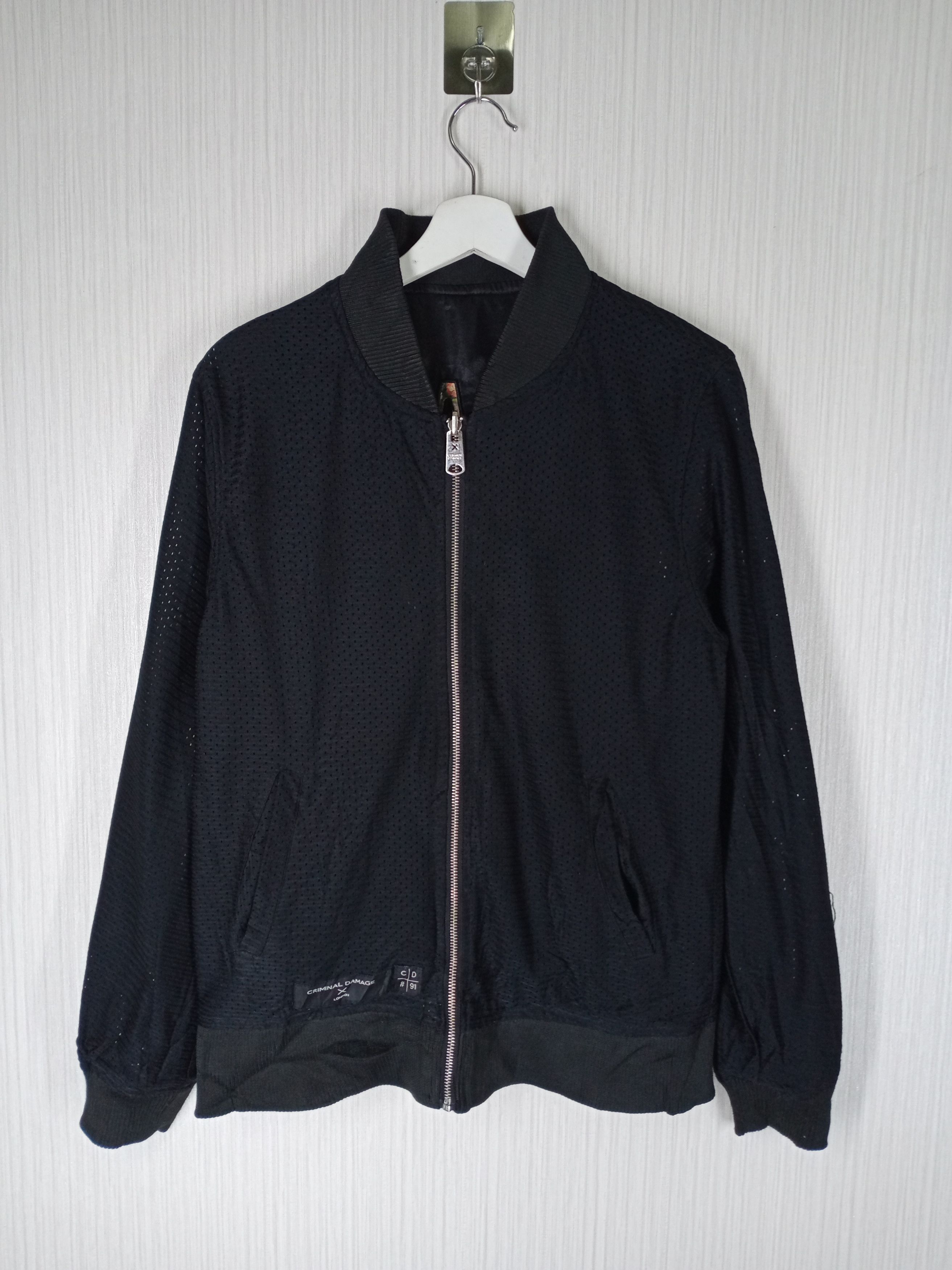 Criminal Damage × Designer × Japanese Brand Rare Criminal Damage Satin Reversible Flora Motive Jacket Size US M / EU 48-50 / 2 - 2 Thumbnail