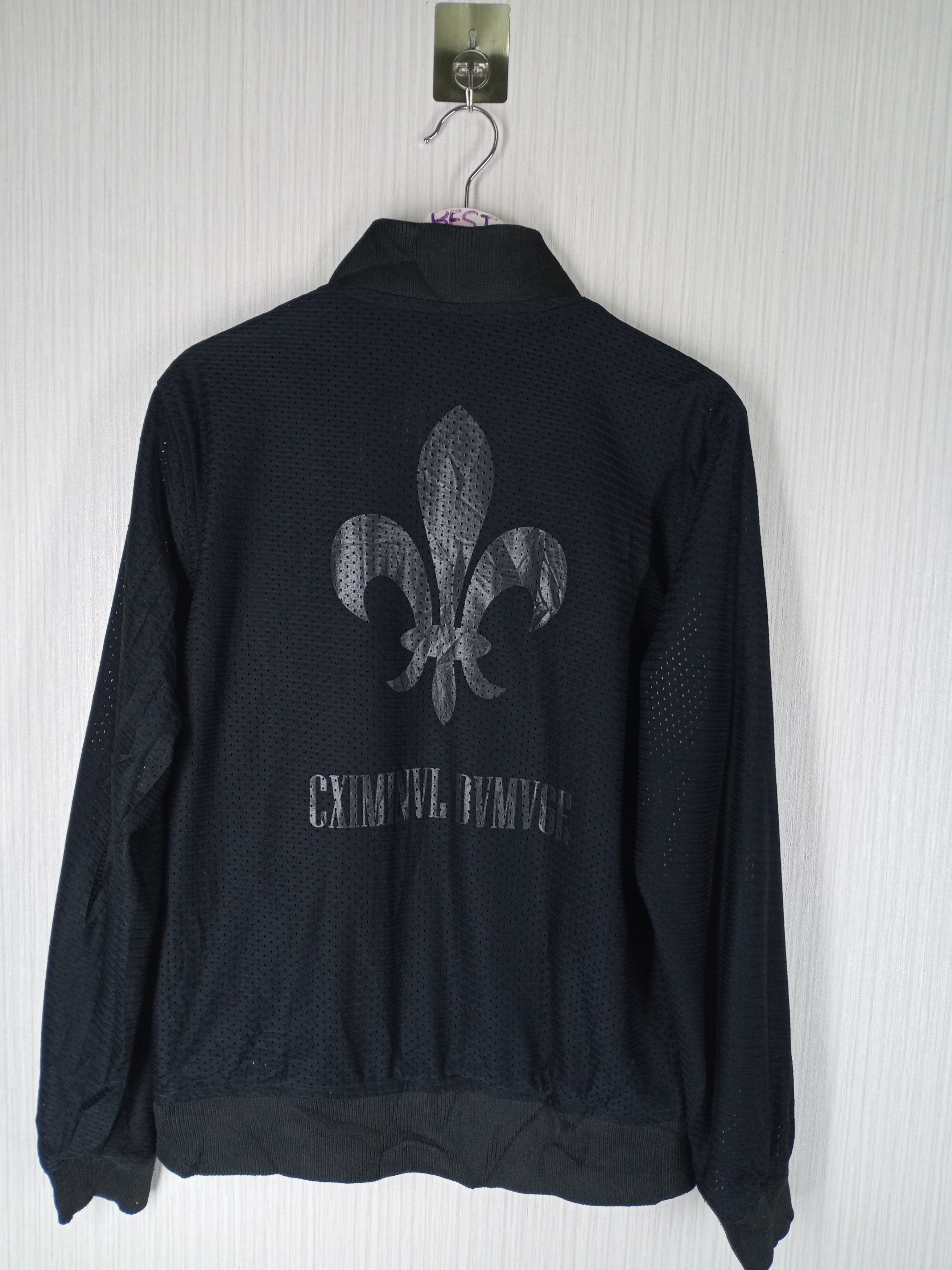 Criminal Damage × Designer × Japanese Brand Rare Criminal Damage Satin Reversible Flora Motive Jacket Size US M / EU 48-50 / 2 - 3 Thumbnail