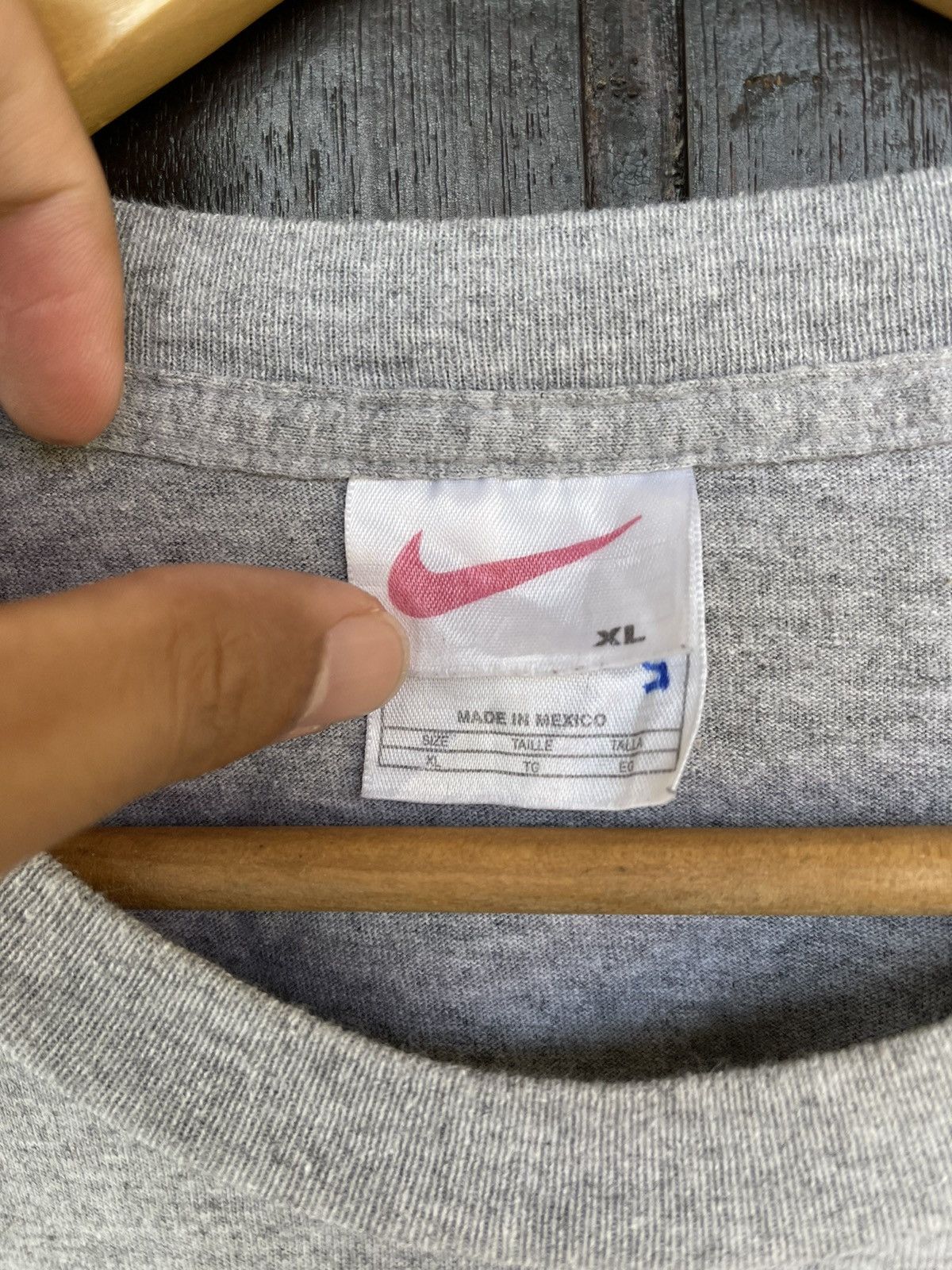 Nike × Vintage Vintage 90s Nike centre California Panthers tee Size US XL / EU 56 / 4 - 5 Thumbnail