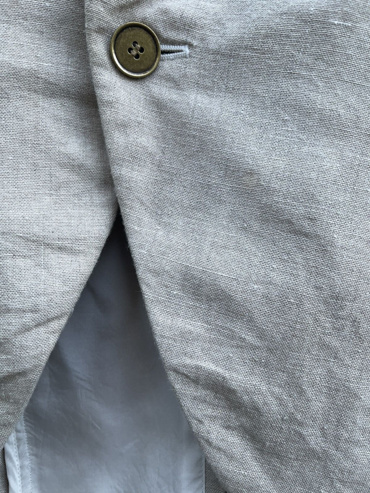 Comme des Garcons AD2014 Comme des garcons Linen Viola Jacket Size US XS / EU 42 / 0 - 6 Thumbnail