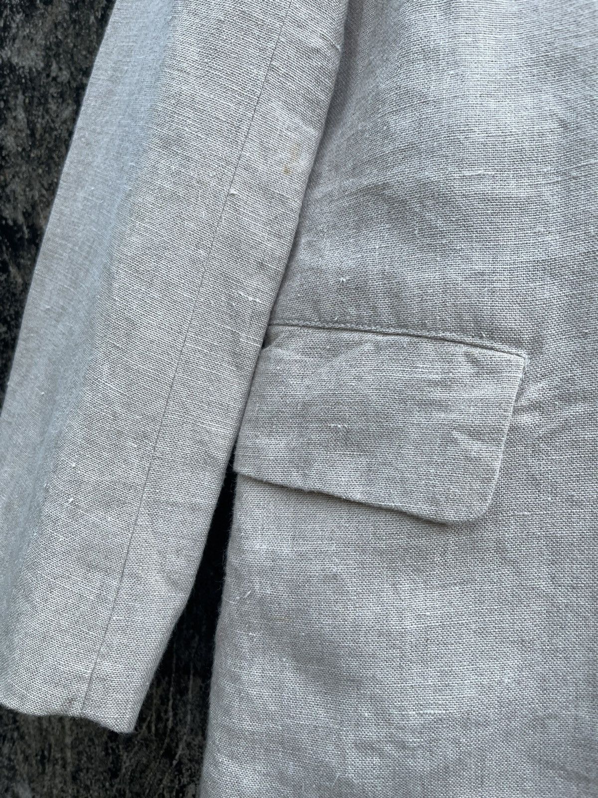 Comme des Garcons AD2014 Comme des garcons Linen Viola Jacket Size US XS / EU 42 / 0 - 7 Thumbnail