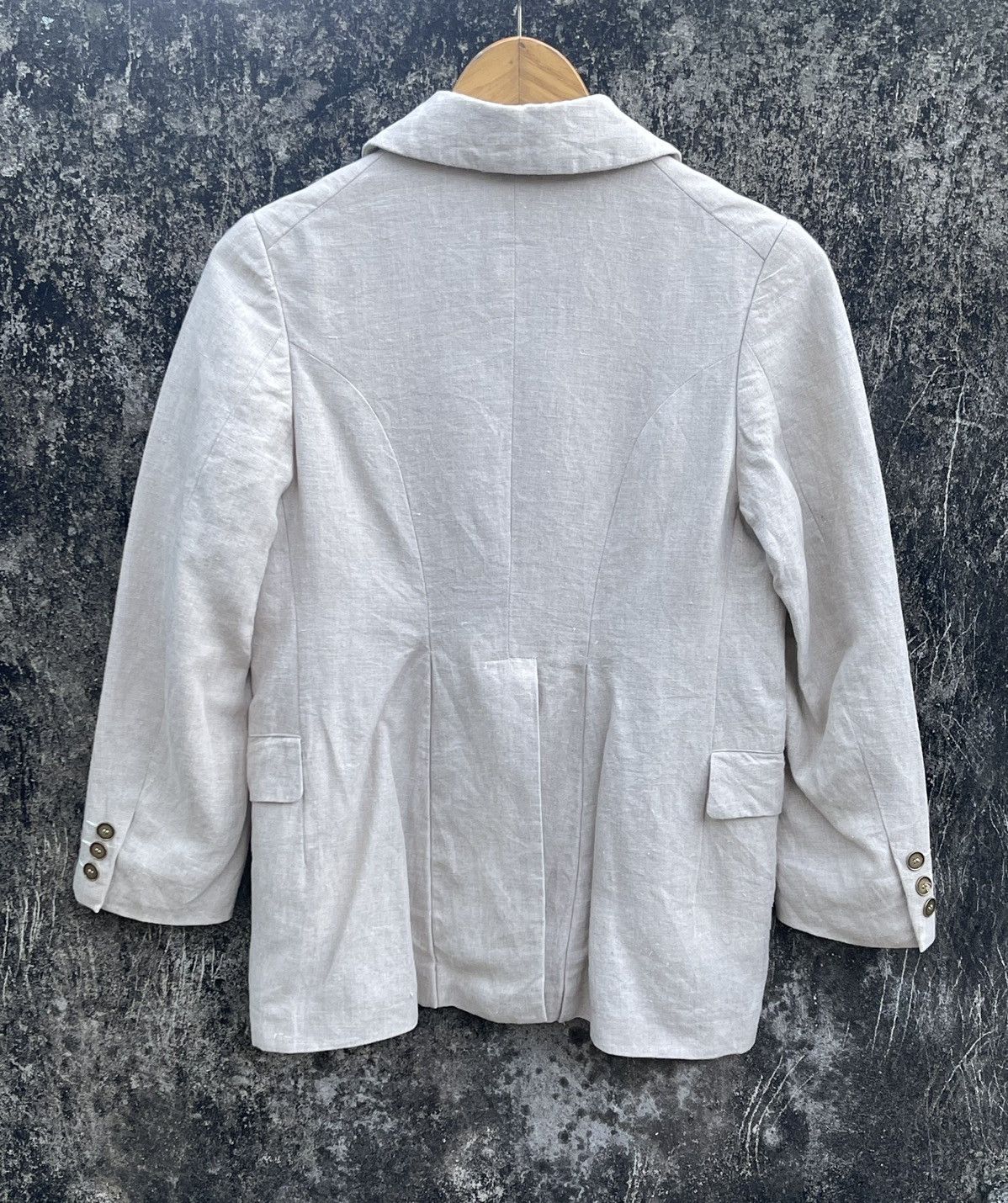 Comme des Garcons AD2014 Comme des garcons Linen Viola Jacket Size US XS / EU 42 / 0 - 2 Thumbnail