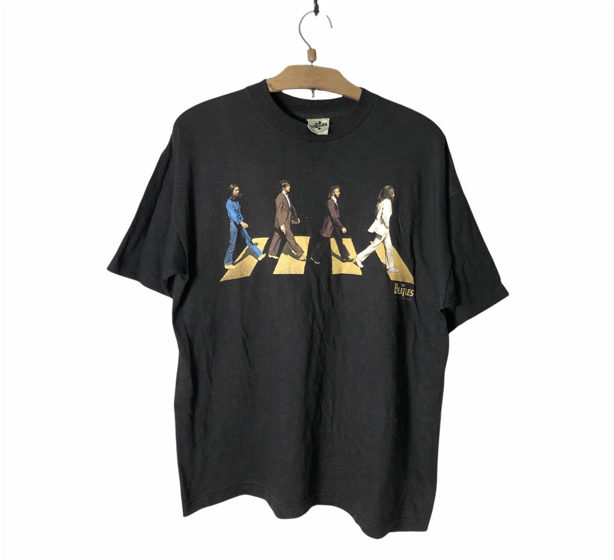 Band Tees Mint!! Vintage 90s The Beatles Iconic Abbey Road Tees Size US XL / EU 56 / 4 - 2 Thumbnail