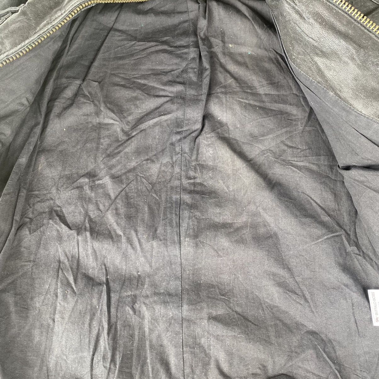 BUFFALO BOBS Motorcylle black jacket sheep skin Size S / US 4 / IT 40 - 15 Thumbnail