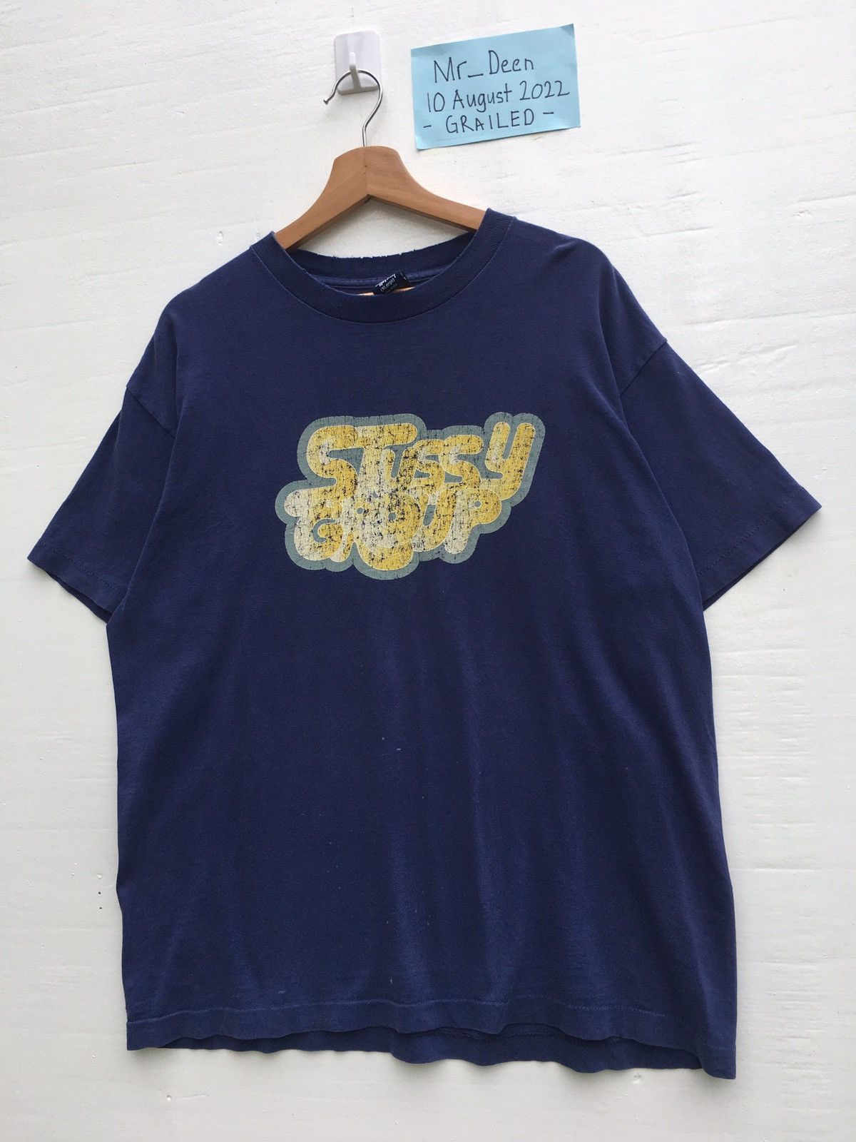 Stussy Vintage Stussy Biglogo Spellout Tshirt Size US XL / EU 56 / 4 - 4 Thumbnail