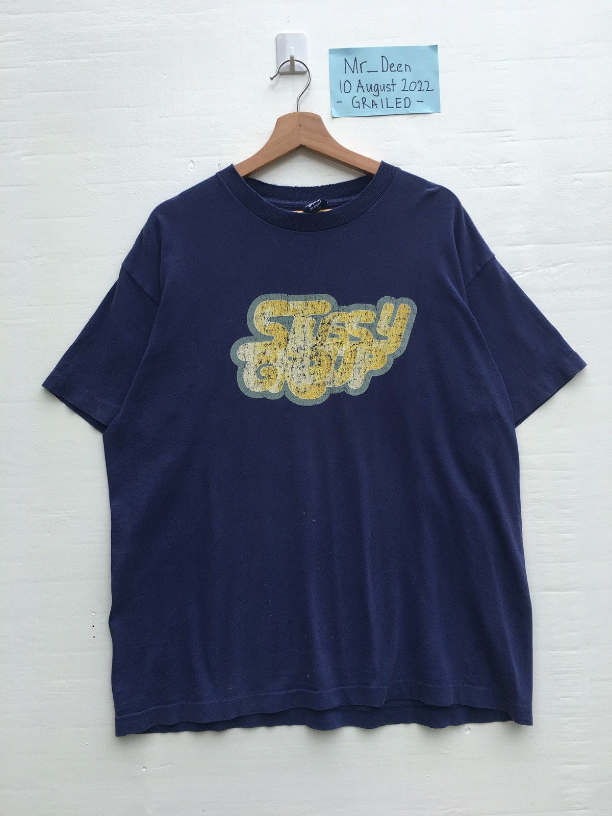Stussy Vintage Stussy Biglogo Spellout Tshirt Size US XL / EU 56 / 4 - 2 Thumbnail