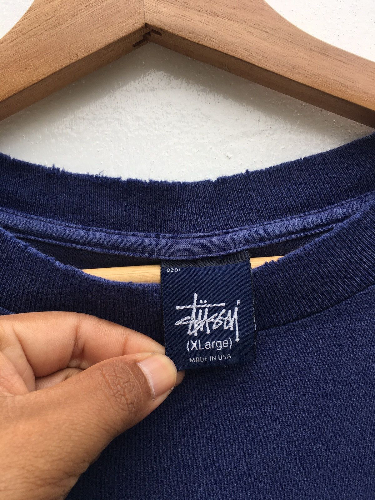 Stussy Vintage Stussy Biglogo Spellout Tshirt Size US XL / EU 56 / 4 - 8 Thumbnail