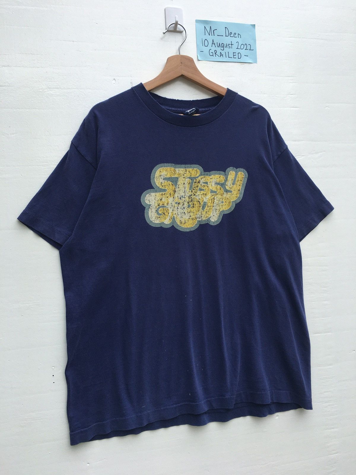 Stussy Vintage Stussy Biglogo Spellout Tshirt Size US XL / EU 56 / 4 - 3 Thumbnail