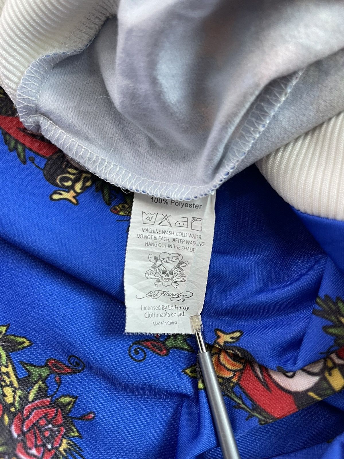 Ed Hardy × Vintage vintage Ed Hardy Overprint 📸 Size US L / EU 52-54 / 3 - 8 Thumbnail