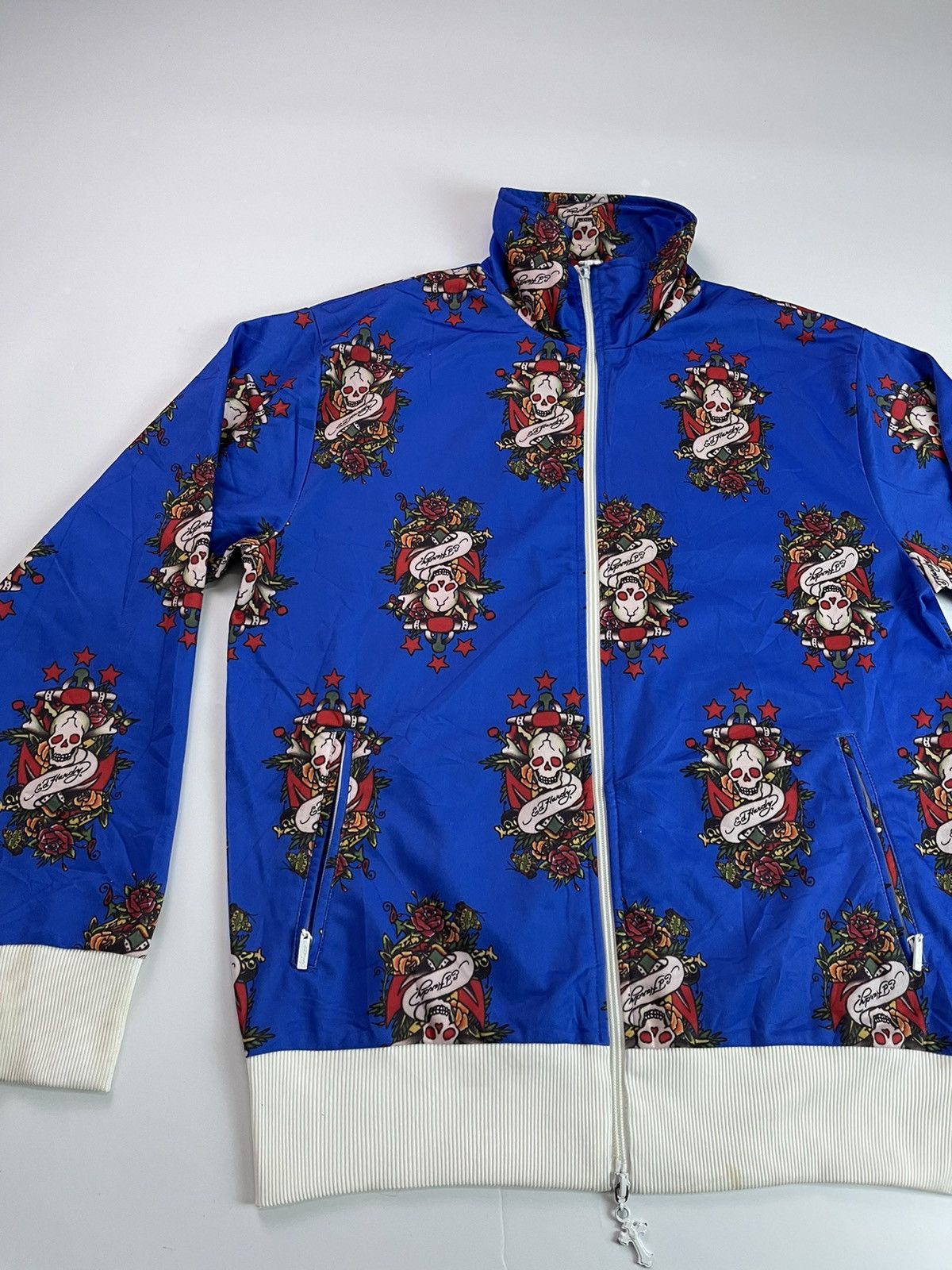Ed Hardy × Vintage vintage Ed Hardy Overprint 📸 Size US L / EU 52-54 / 3 - 6 Thumbnail