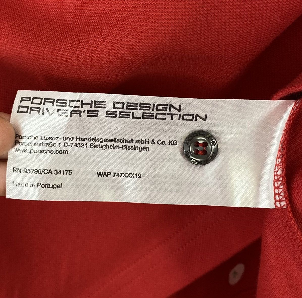 Porsche Design Porsche Design Short Sleeve Polo Shirt Driver’s Selection Size L / US 10 / IT 46 - 4 Thumbnail