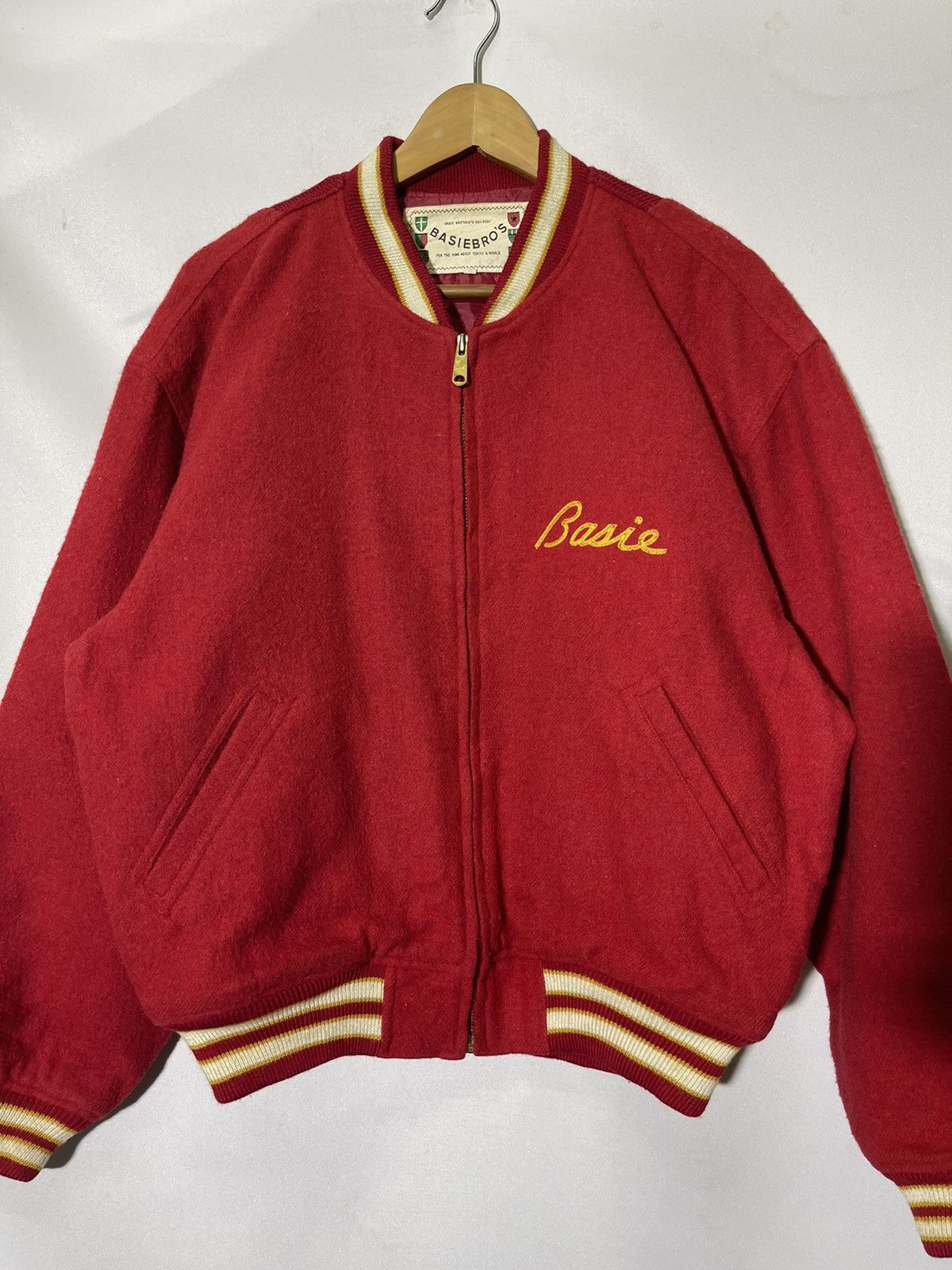 Vintage VINTAGE BASIEBROTHER’S WOOL JACKET Size US M / EU 48-50 / 2 - 3 Thumbnail