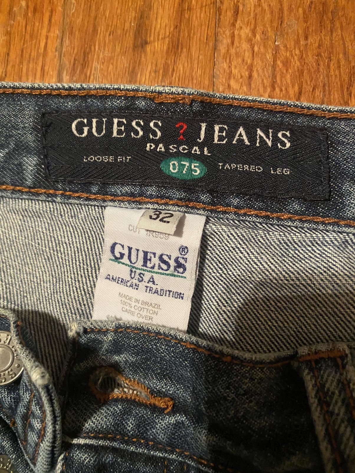 Guess Vintage Guess Pascal Jeans Size US 31 - 4 Thumbnail