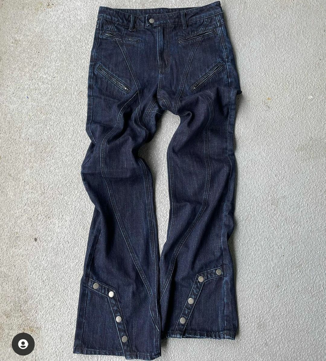 Srrysora Welted Dark Blue Denim