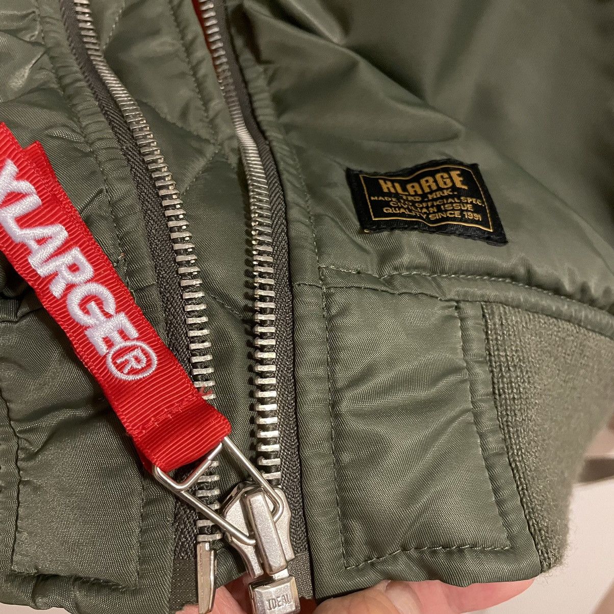 Vintage × X-LARGE Xlarge Japan vintage bomber Size US M / EU 48-50 / 2 - 6 Thumbnail