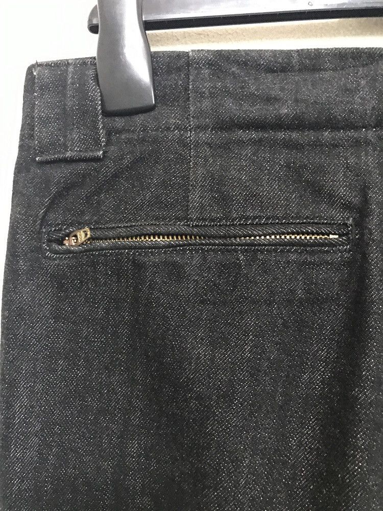 Vintage ROPES Japan Pleated Knees Black Baggy Denim Trouser Pant Size US 32 / EU 48 - 18 Thumbnail