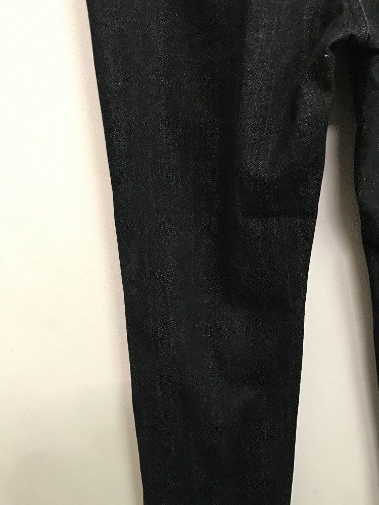 Vintage ROPES Japan Pleated Knees Black Baggy Denim Trouser Pant Size US 32 / EU 48 - 14 Thumbnail
