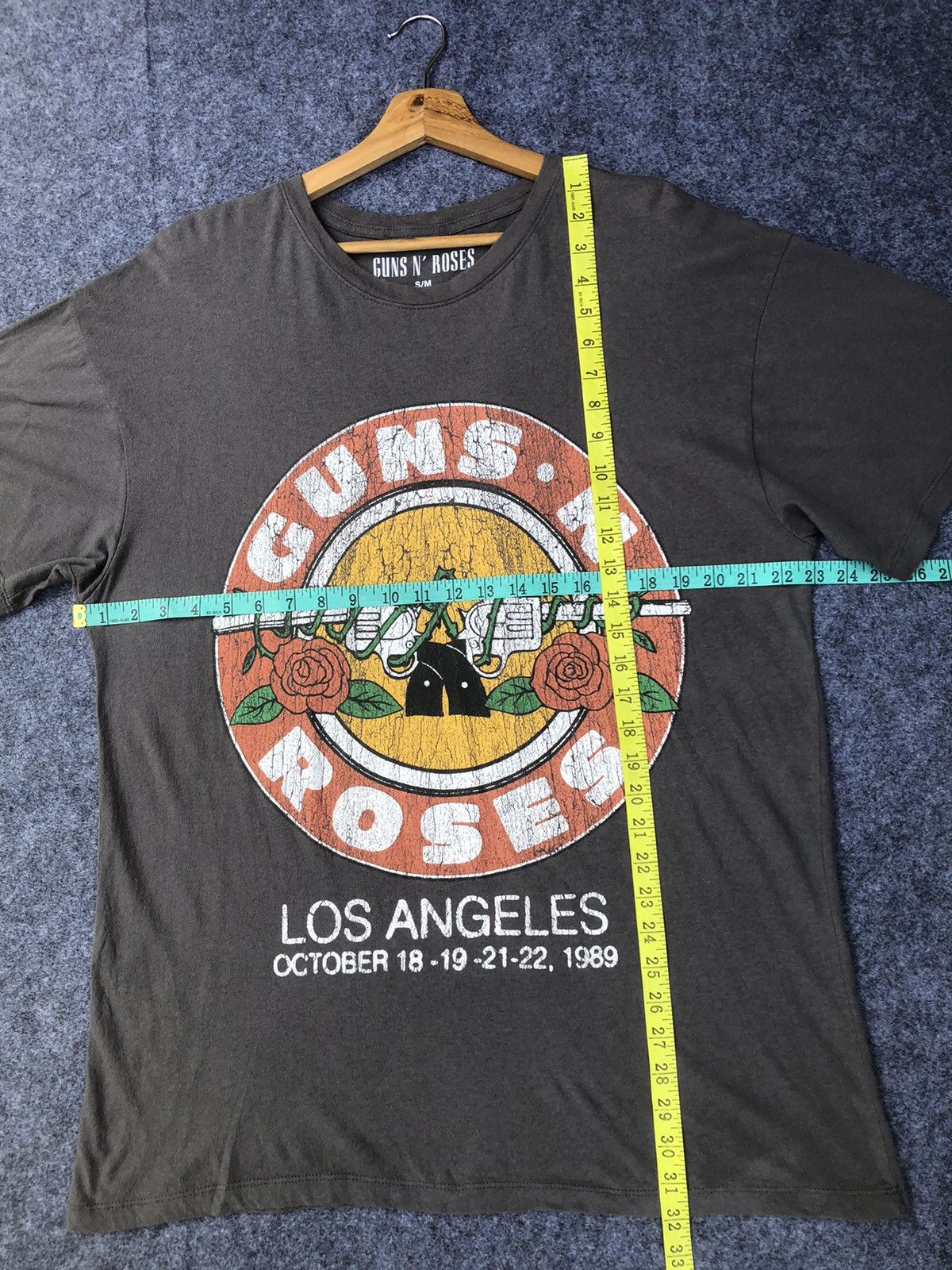 Band Tees Last Drop🔥Rare🔥Guns N Roses Band T Shirt Size US L / EU 52-54 / 3 - 7 Thumbnail