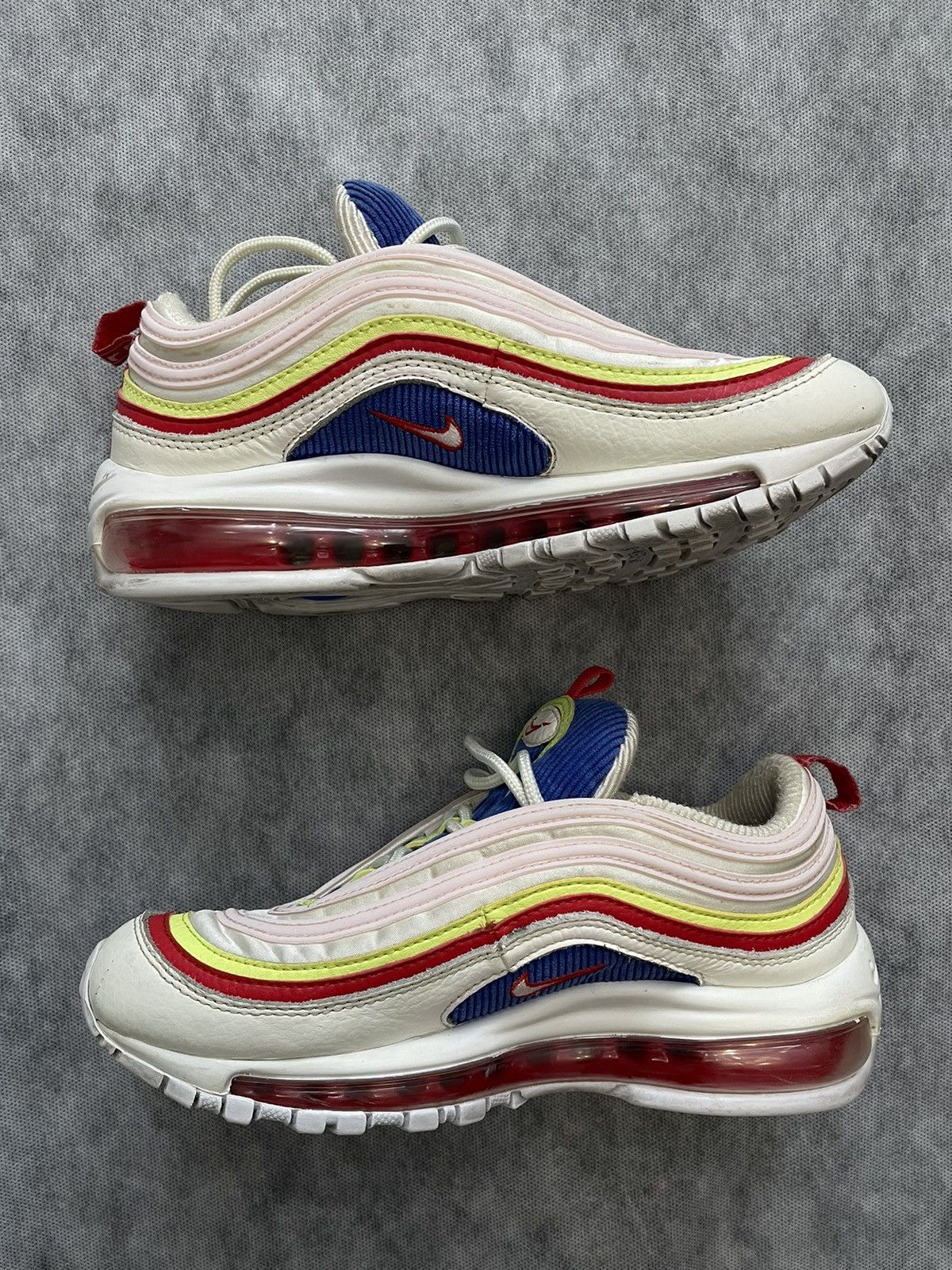 Nike Nike Air Max 97 Corduroy White (W) rare sneakers AQ4137-101 Size US 6.5 / IT 36.5 - 10 Thumbnail