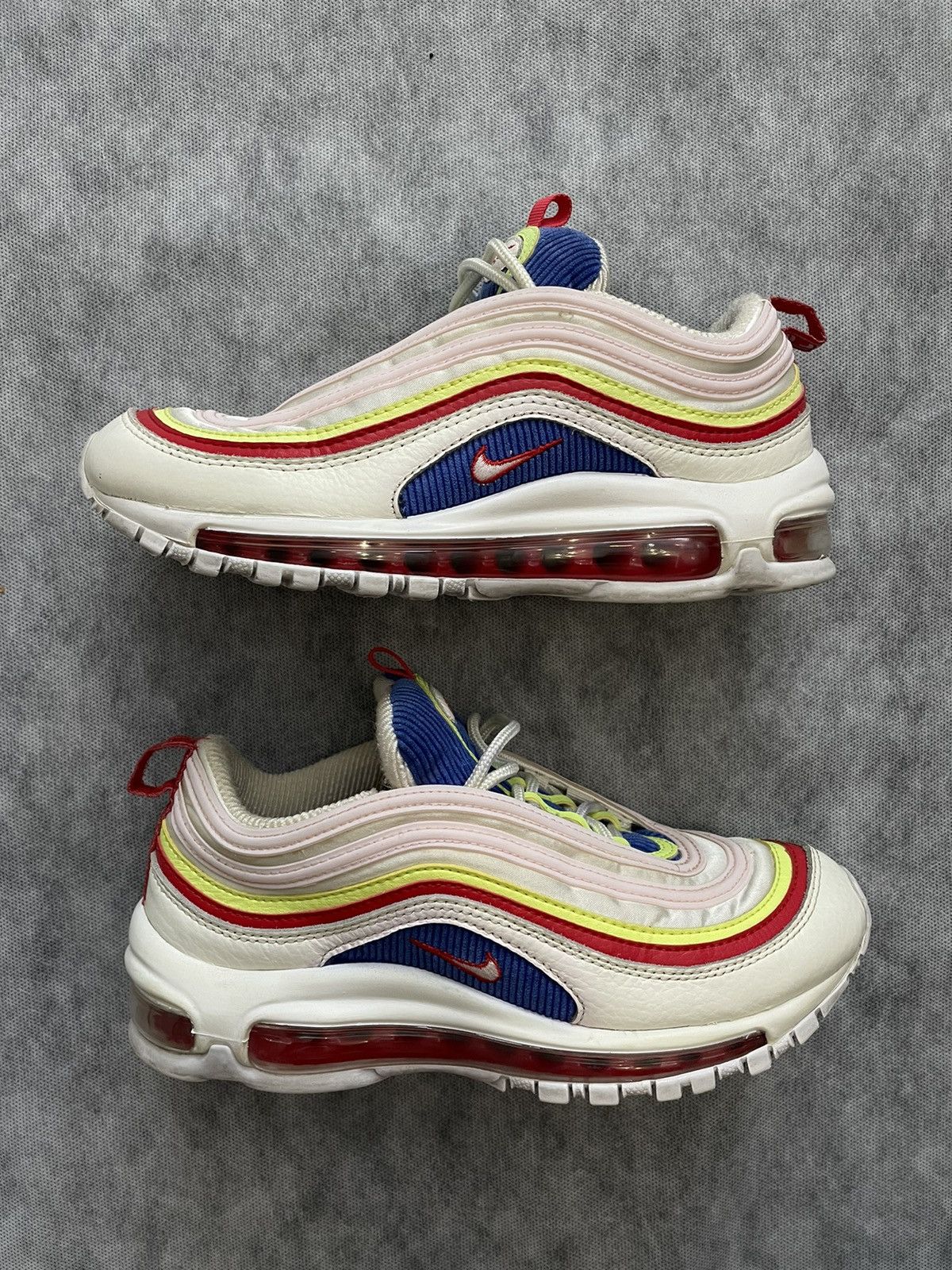 Nike Nike Air Max 97 Corduroy White (W) rare sneakers AQ4137-101 Size US 6.5 / IT 36.5 - 9 Thumbnail