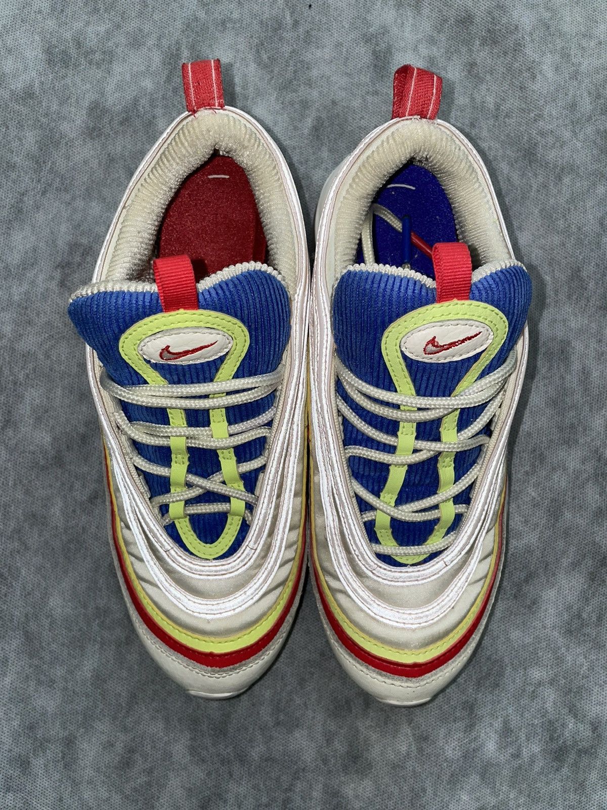 Nike Nike Air Max 97 Corduroy White (W) rare sneakers AQ4137-101 Size US 6.5 / IT 36.5 - 5 Thumbnail