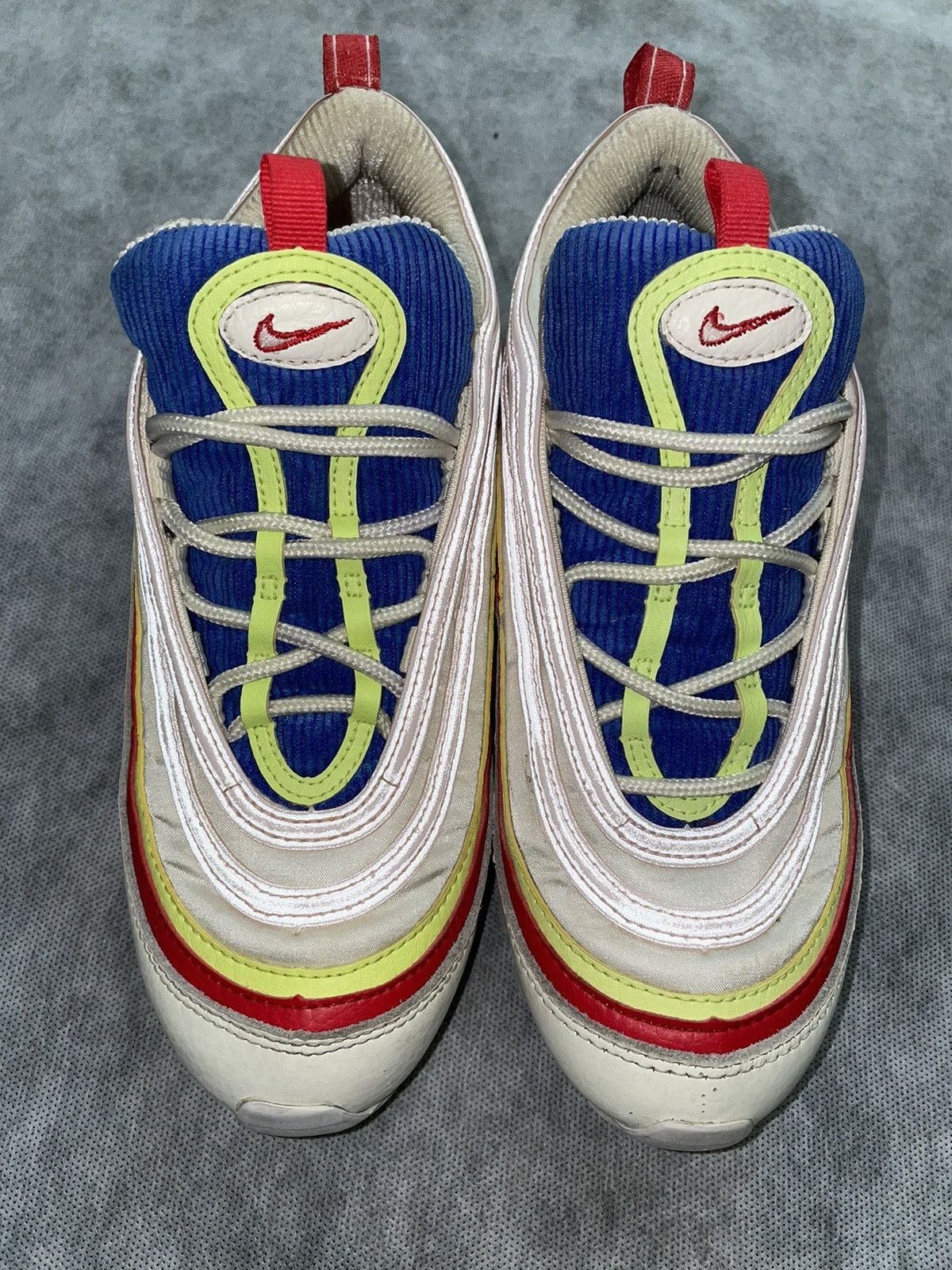 Nike Nike Air Max 97 Corduroy White (W) rare sneakers AQ4137-101 Size US 6.5 / IT 36.5 - 4 Thumbnail