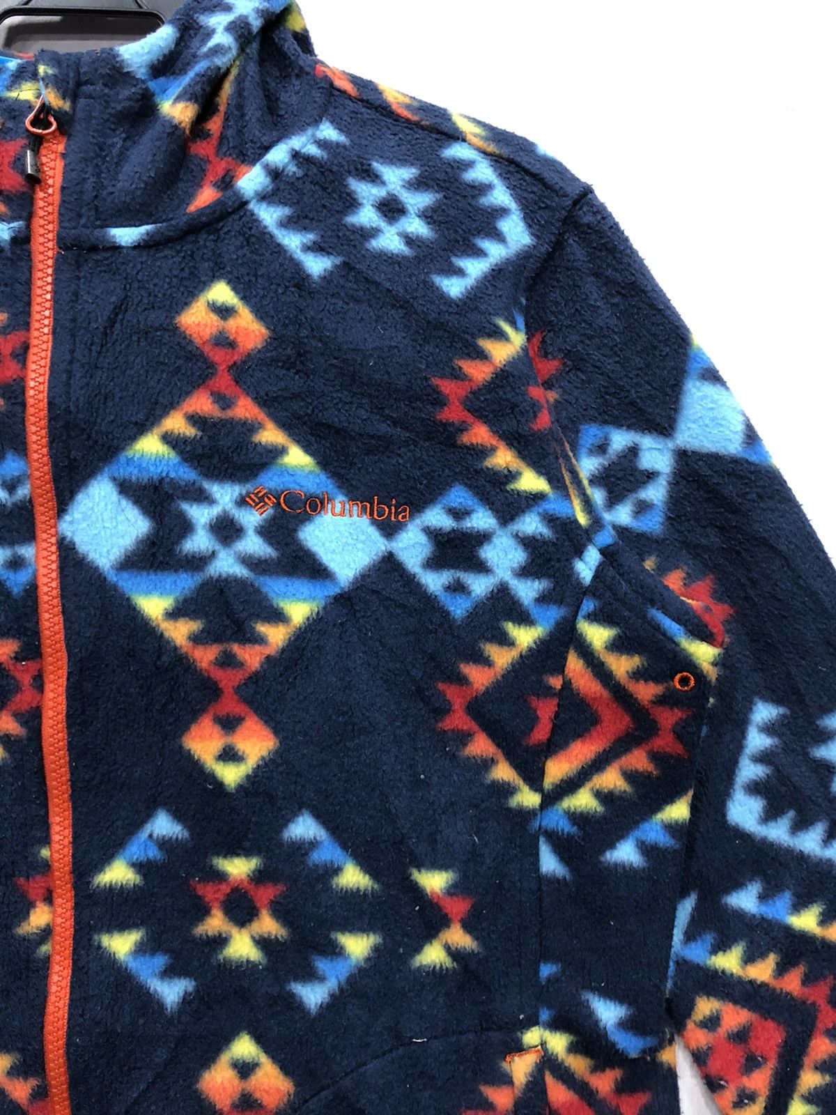 Columbia × Vintage COLUMBIA HOODIE !! NATIVE DESIGN 🔥 Size US L / EU 52-54 / 3 - 3 Thumbnail