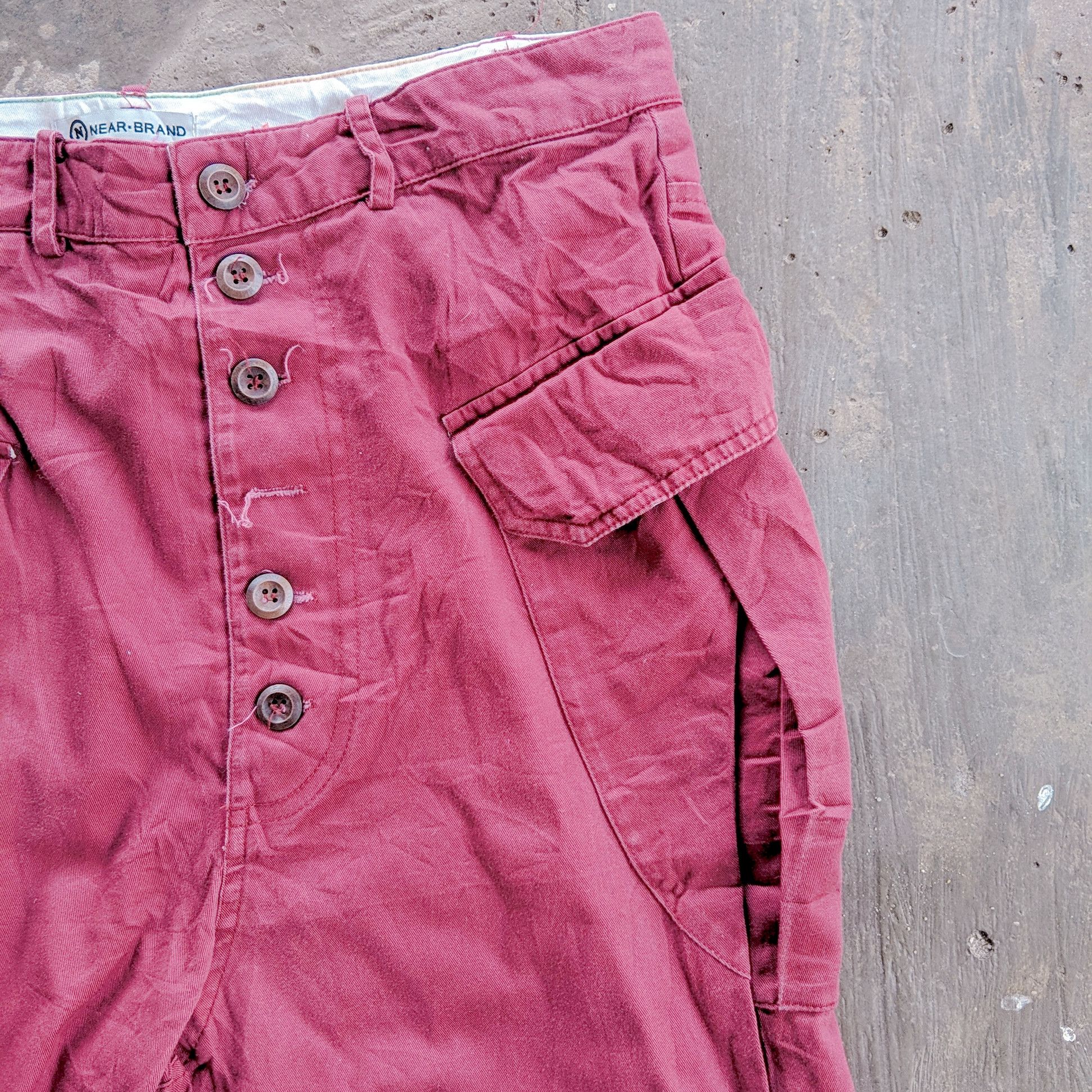 Japanese Brand Vintage Near Brand Button Zipper Casual Trouser Pants Size US 32 / EU 48 - 10 Thumbnail