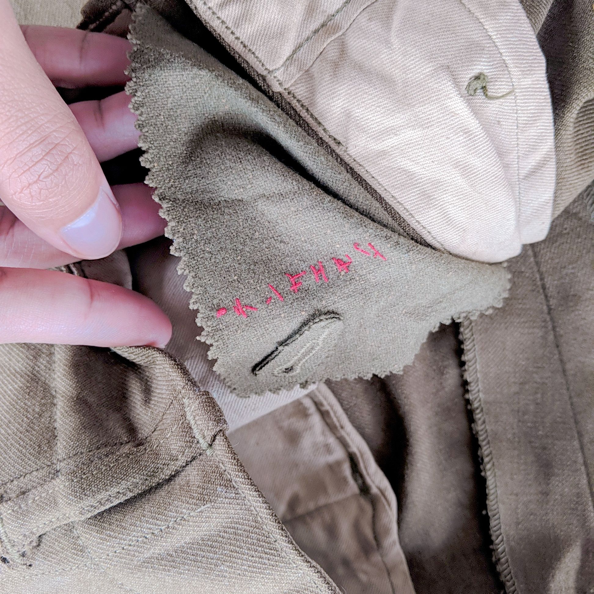 If Six Was Nine Vintage Japanese Hard Cloth Unique Casual Trouser Pants Size US 32 / EU 48 - 9 Thumbnail