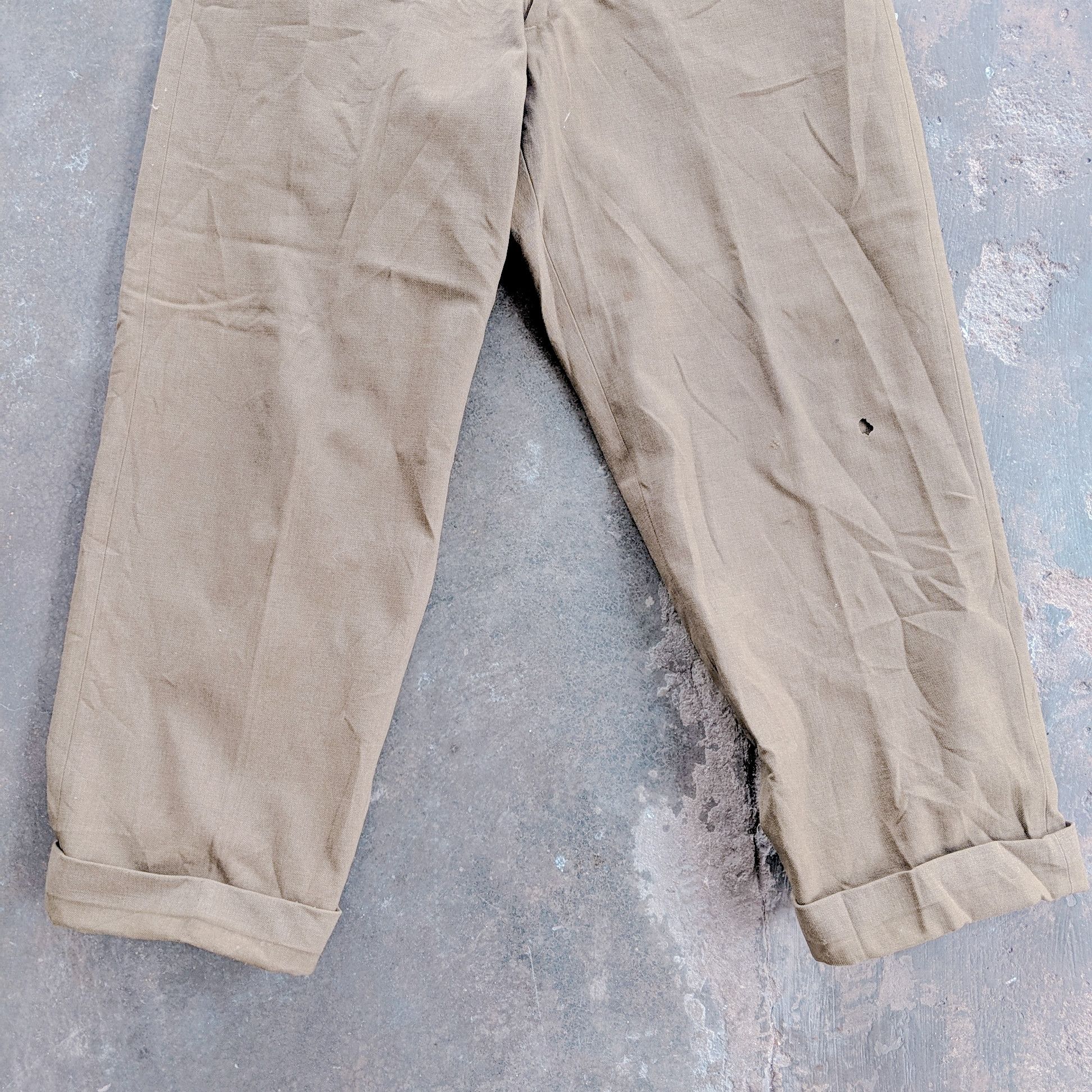 If Six Was Nine Vintage Japanese Hard Cloth Unique Casual Trouser Pants Size US 32 / EU 48 - 13 Thumbnail