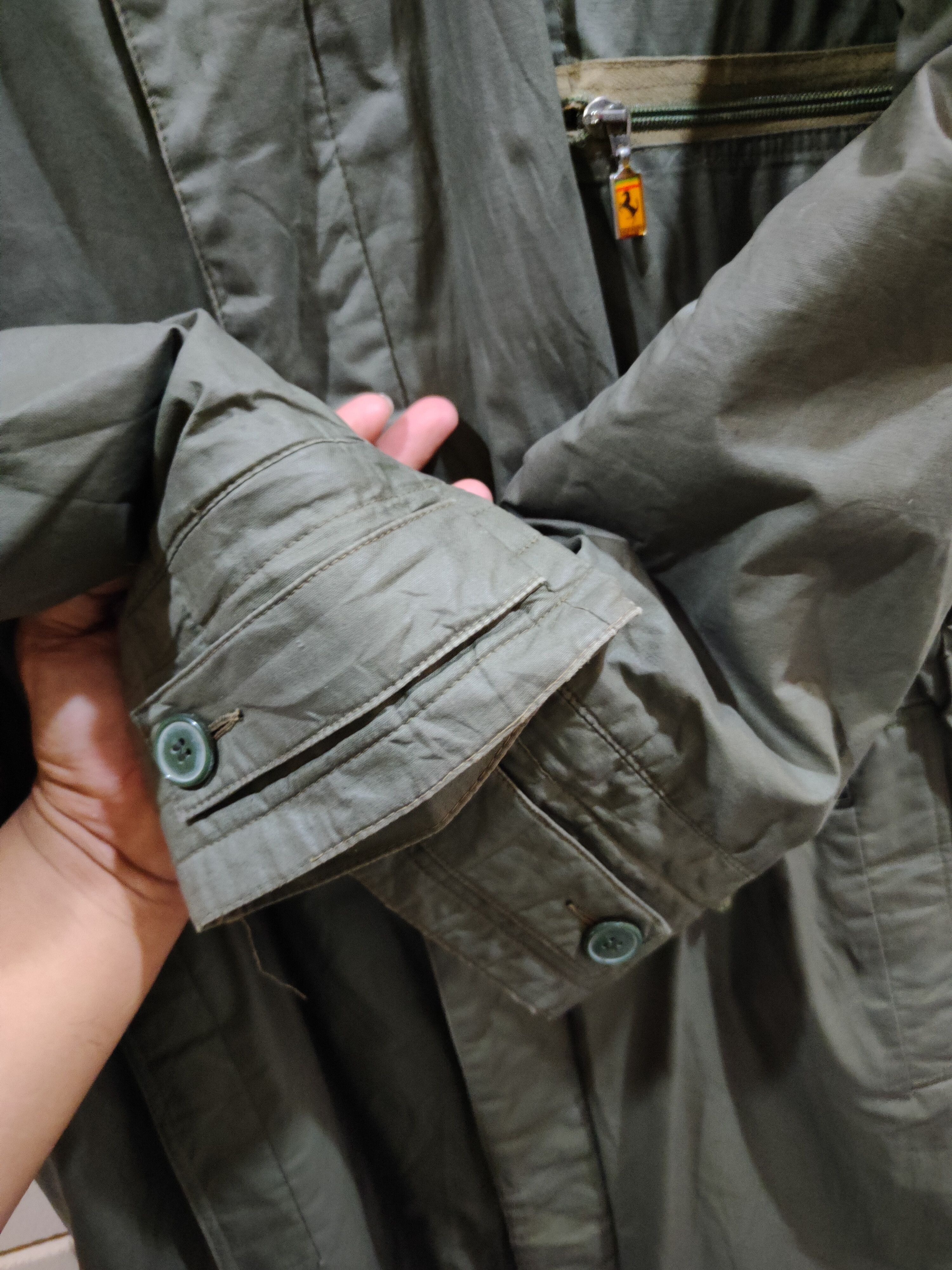 Ferrari × Vintage Vintage Ferrari Wax Trench Coat Size US M / EU 48-50 / 2 - 6 Thumbnail