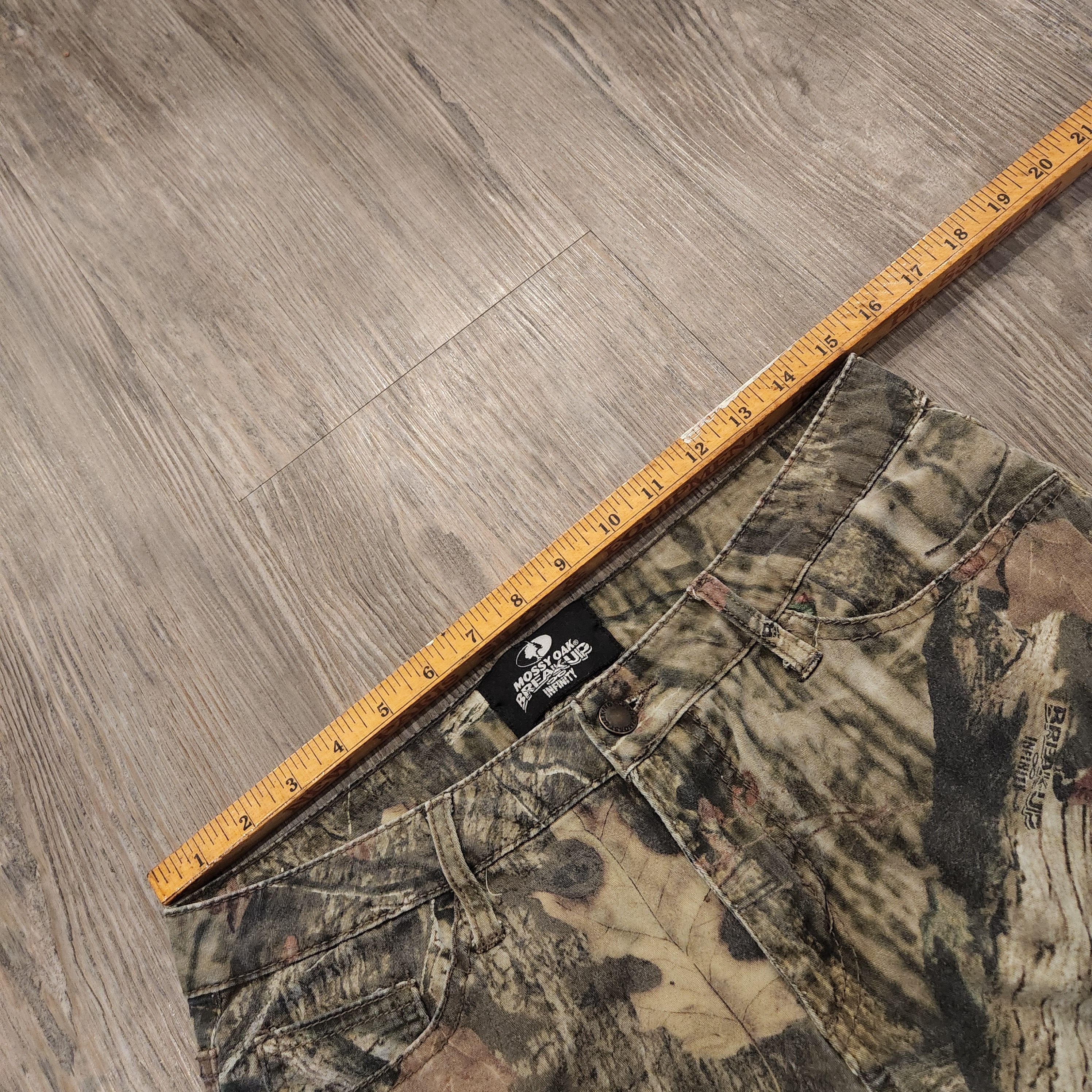 Mossy Oaks Vintage Y2k Real Tree Camo Flared Camo Pants 2000s Size US 30 / EU 46 - 5 Thumbnail