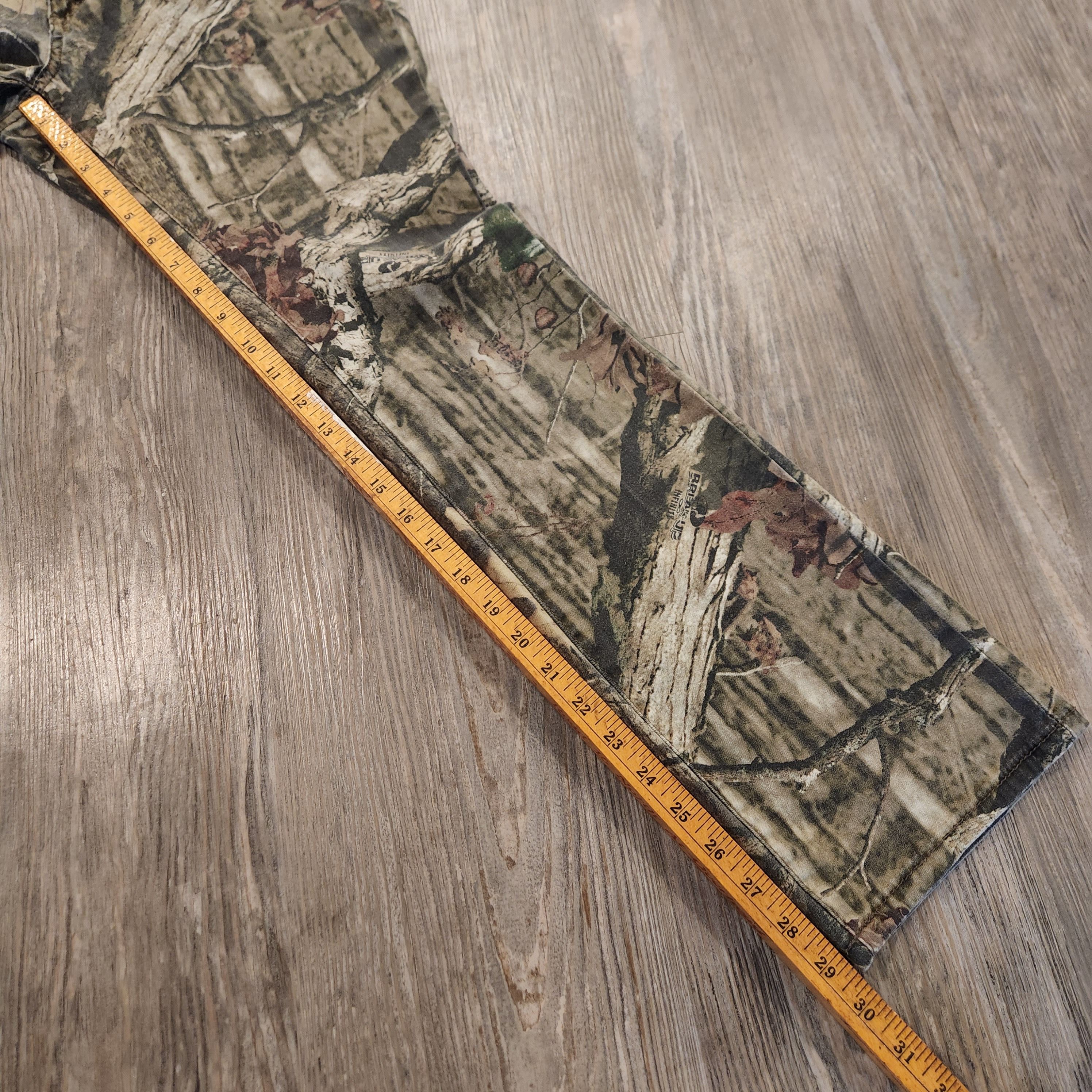 Mossy Oaks Vintage Y2k Real Tree Camo Flared Camo Pants 2000s Size US 30 / EU 46 - 6 Thumbnail