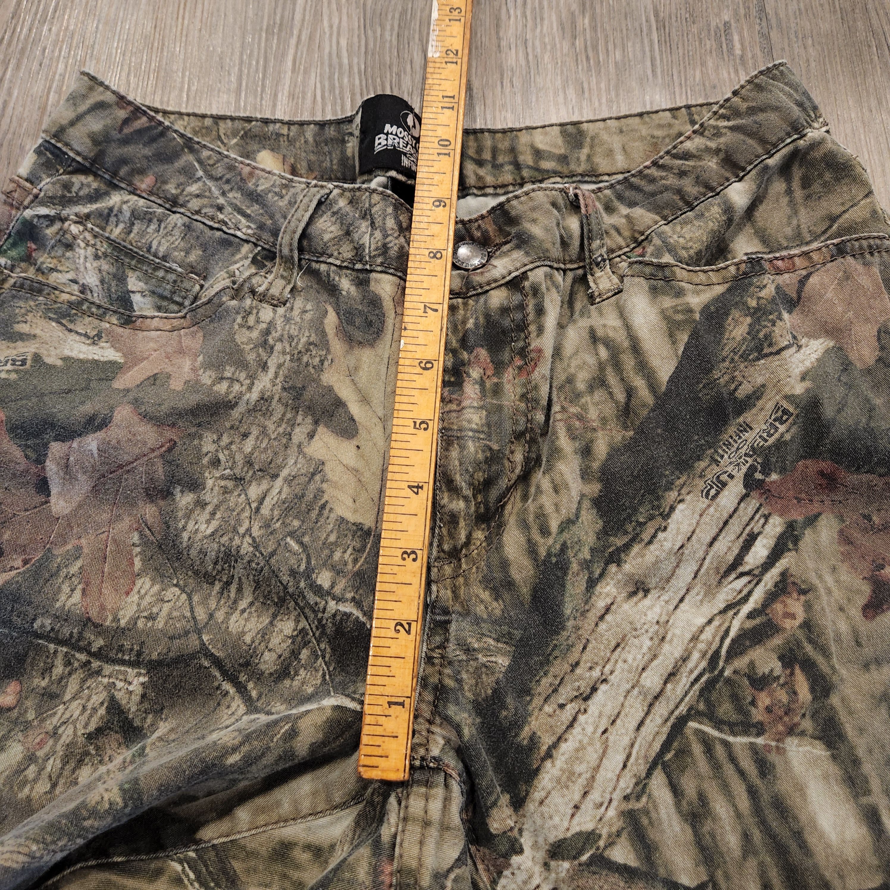 Mossy Oaks Vintage Y2k Real Tree Camo Flared Camo Pants 2000s Size US 30 / EU 46 - 7 Thumbnail