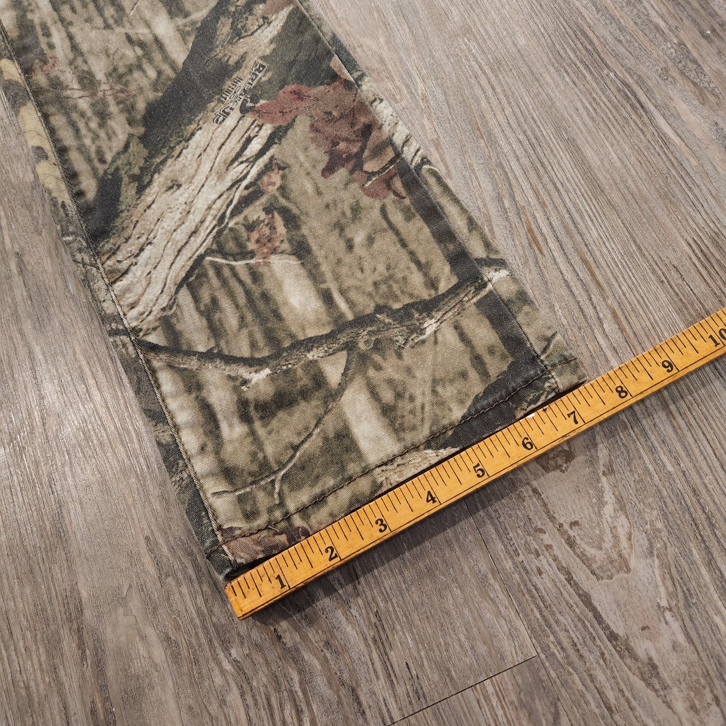 Mossy Oaks Vintage Y2k Real Tree Camo Flared Camo Pants 2000s Size US 30 / EU 46 - 9 Thumbnail
