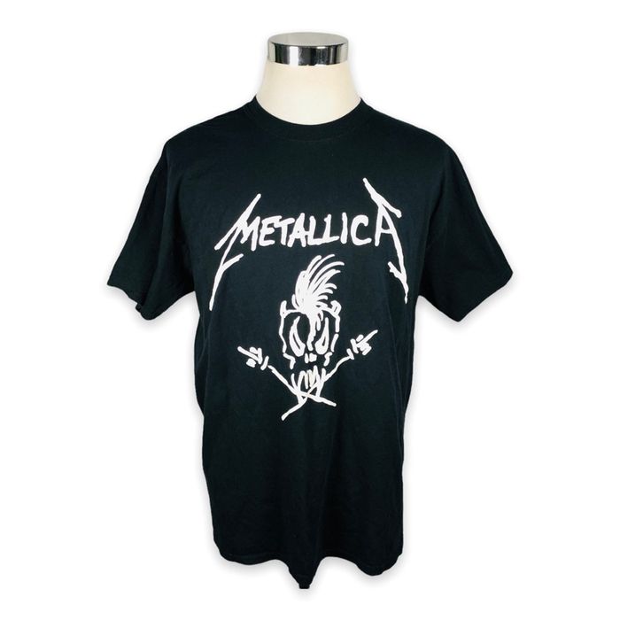 Bravado Metallica T-Shirt Bravado Band Graphic Black White Metal XL ...