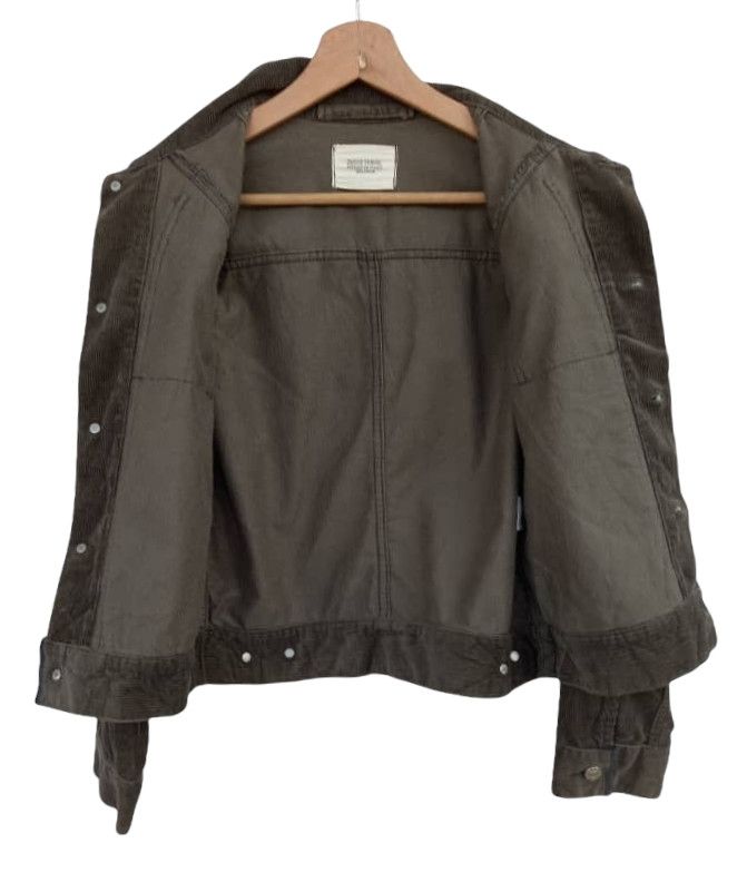 CABANE de ZUCCa × Issey Miyake Zucca Travail Corduroy Crop Trucker Jacket Size S / US 4 / IT 40 - 8 Thumbnail