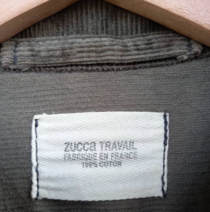 CABANE de ZUCCa × Issey Miyake Zucca Travail Corduroy Crop Trucker Jacket Size S / US 4 / IT 40 - 9 Thumbnail
