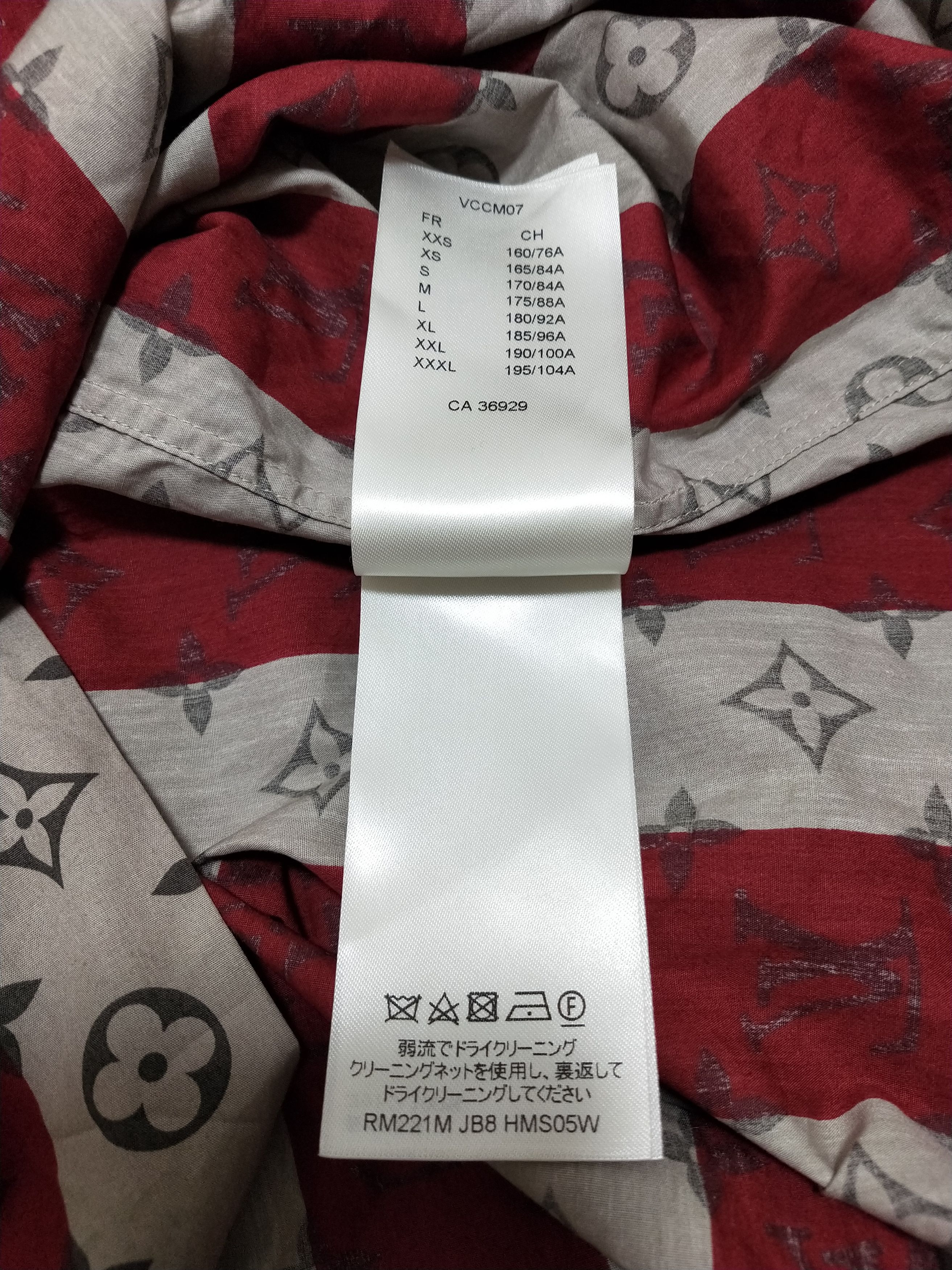 Louis Vuitton Japan Exclusive Monogram Trunkstripes Button Up Shirt Size US XL / EU 56 / 4 - 7 Thumbnail