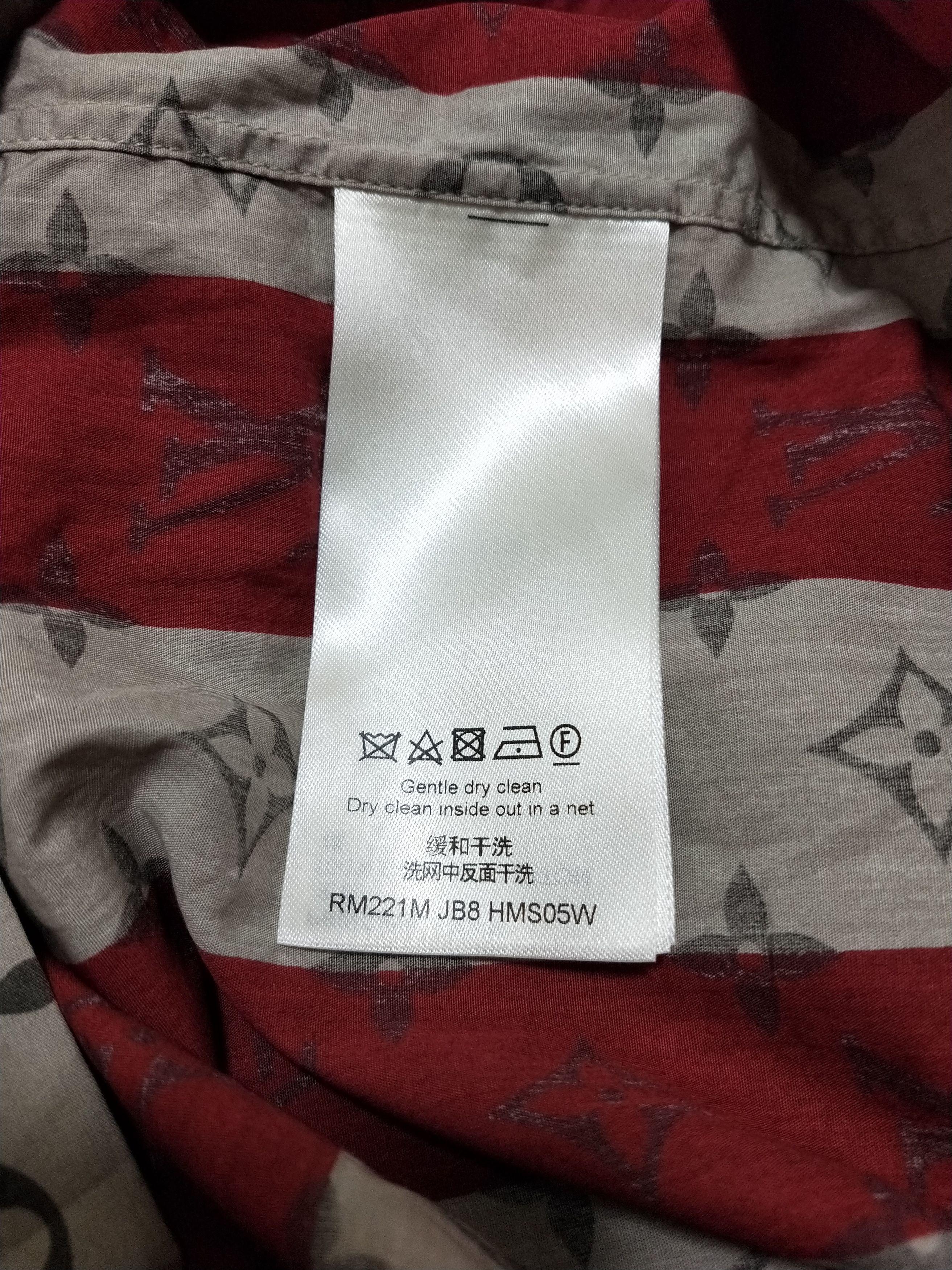 Louis Vuitton Japan Exclusive Monogram Trunkstripes Button Up Shirt Size US XL / EU 56 / 4 - 5 Thumbnail