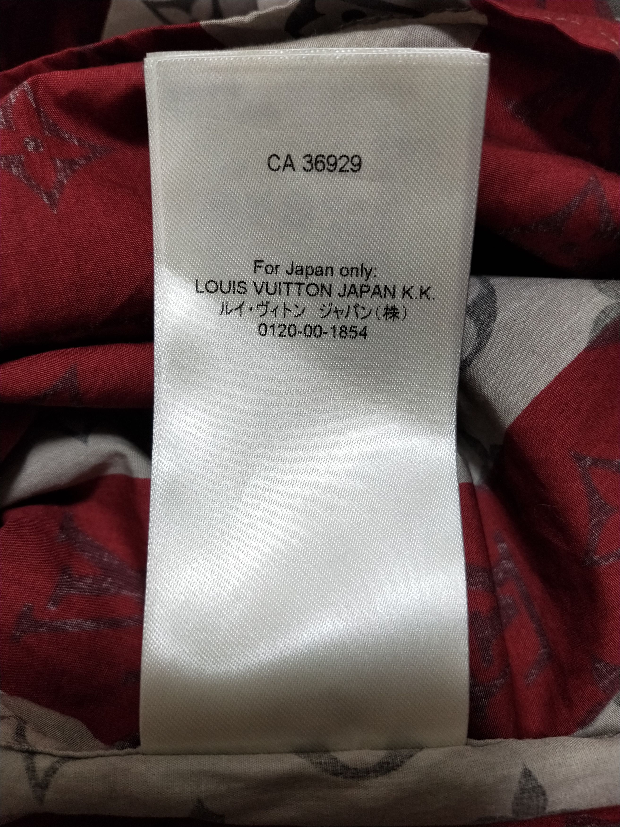 Louis Vuitton Japan Exclusive Monogram Trunkstripes Button Up Shirt Size US XL / EU 56 / 4 - 9 Thumbnail