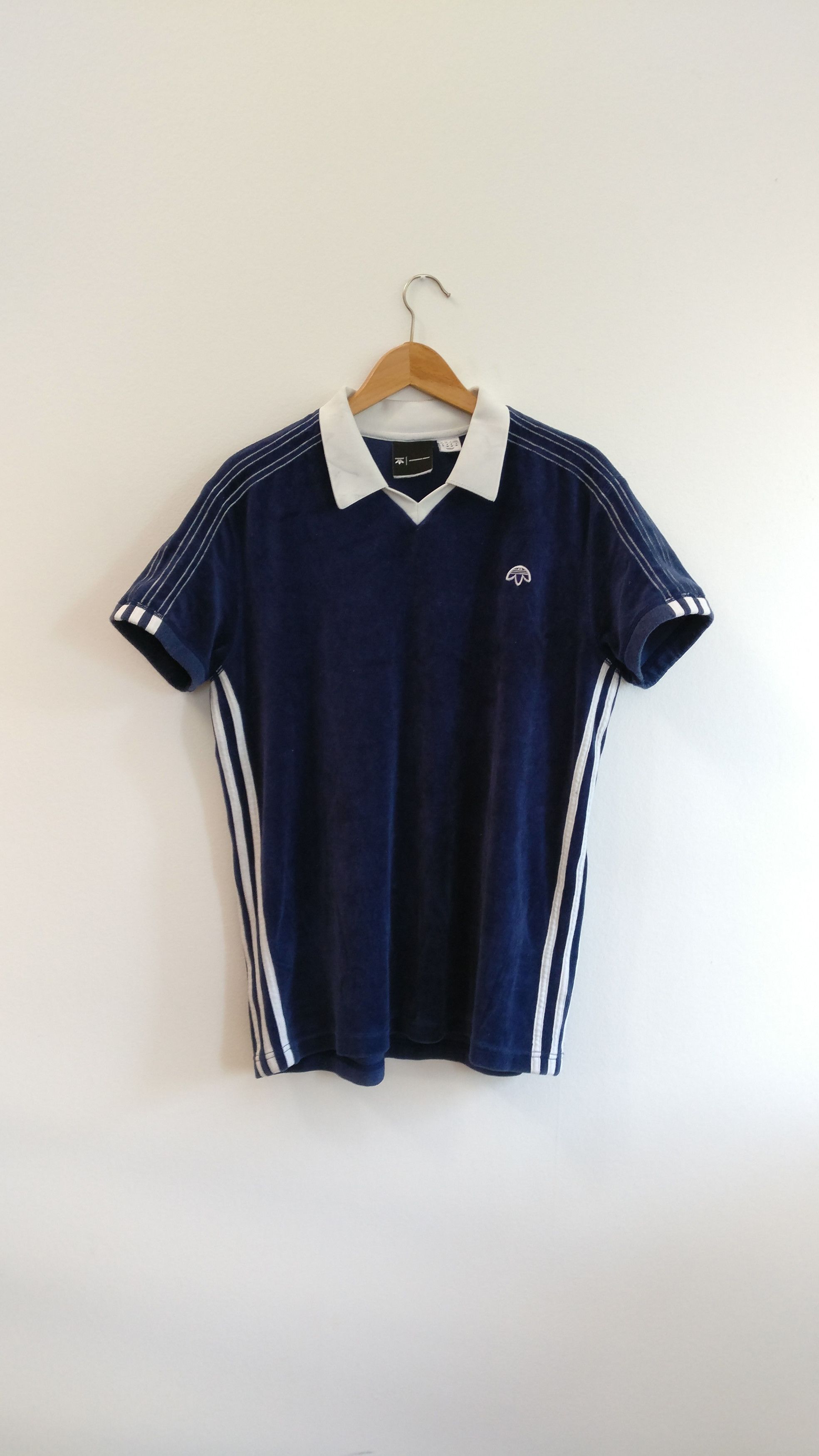 Adidas alexander store wang velour polo