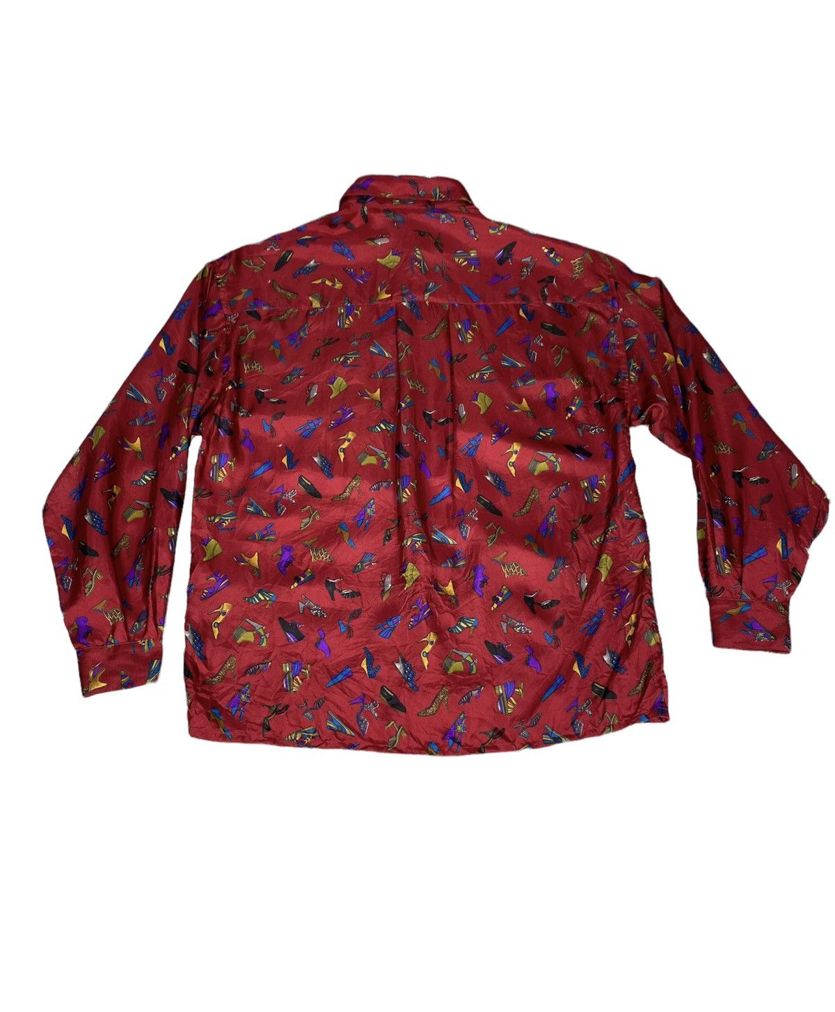 Salvatore Ferragamo Salvatore Ferragamo Silk Button Blouse Size S / US 4 / IT 40 - 2 Thumbnail