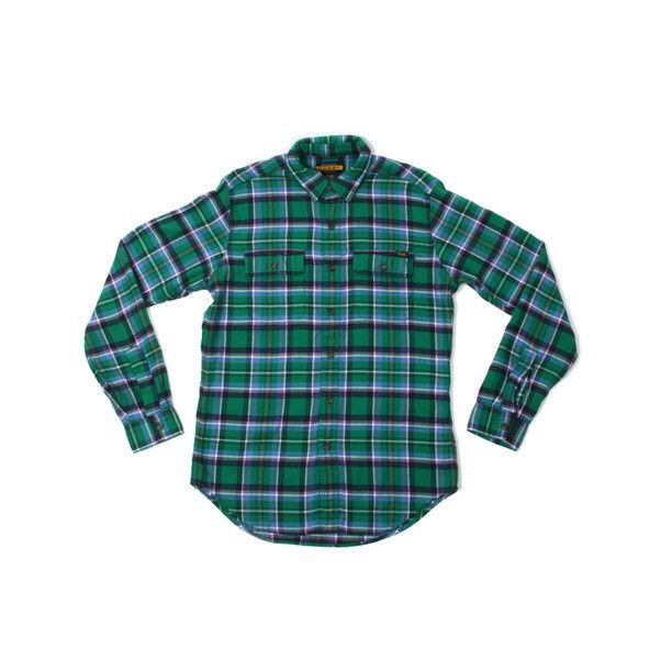 Polo Ralph Lauren Rugby Pyrex 23 Shirt Flannel Rare Off White