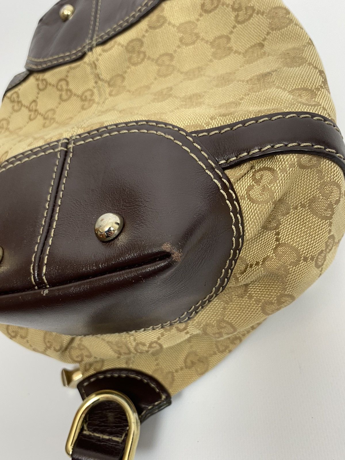 Gucci Vintage Women's Gucci Boston Bag Monogramm Size ONE SIZE - 12 Thumbnail