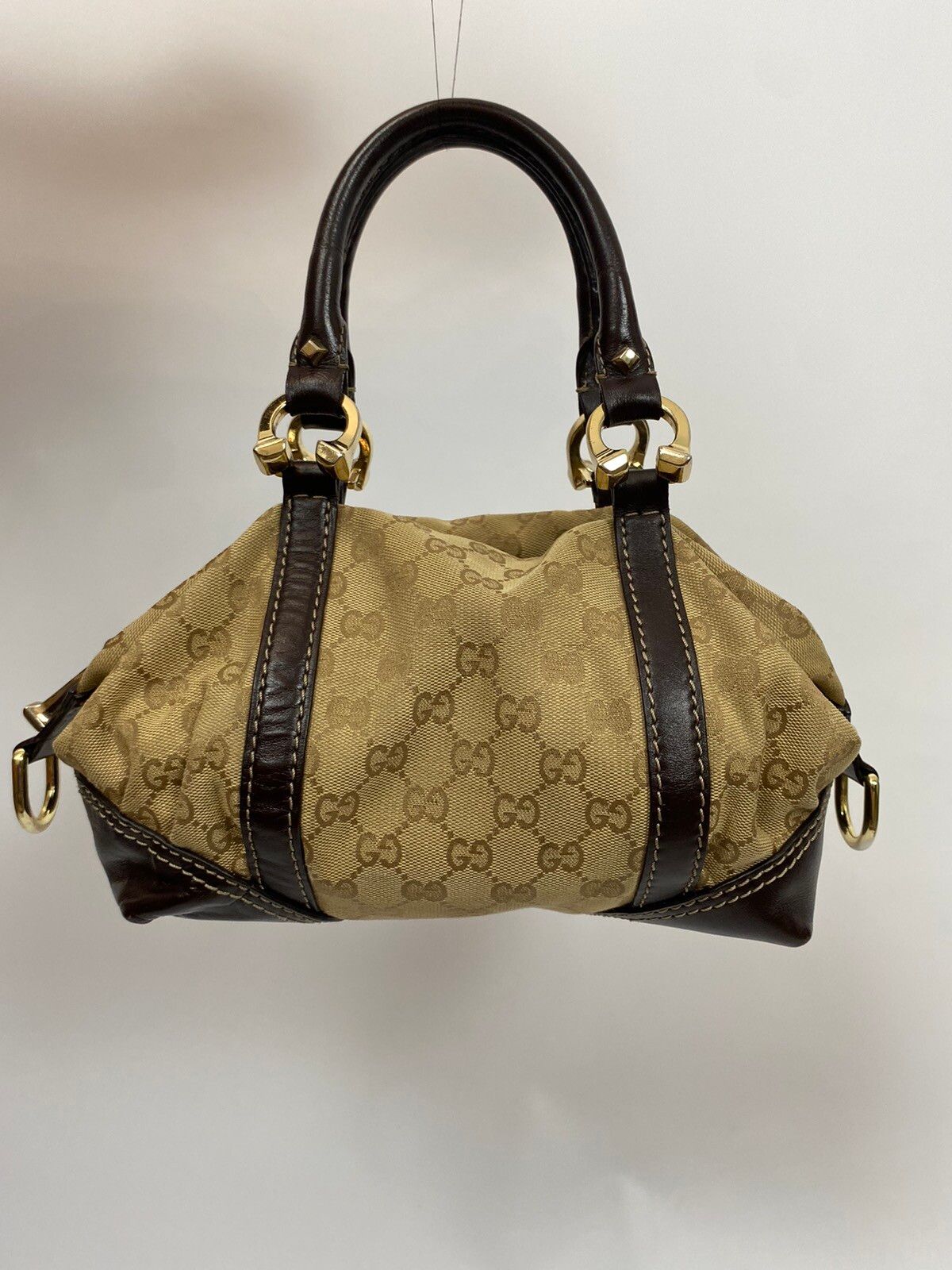 Gucci Vintage Women's Gucci Boston Bag Monogramm Size ONE SIZE - 1 Preview