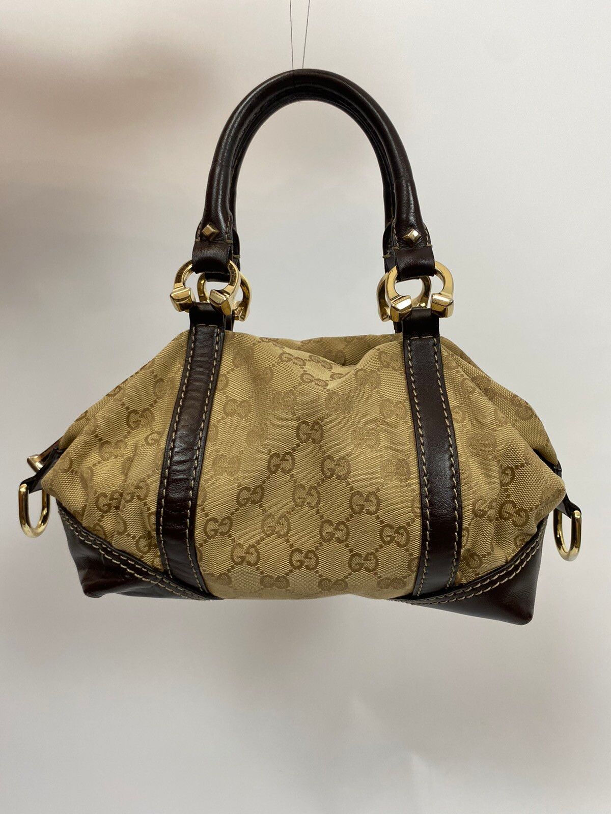 Gucci Vintage Women's Gucci Boston Bag Monogramm Size ONE SIZE - 2 Preview
