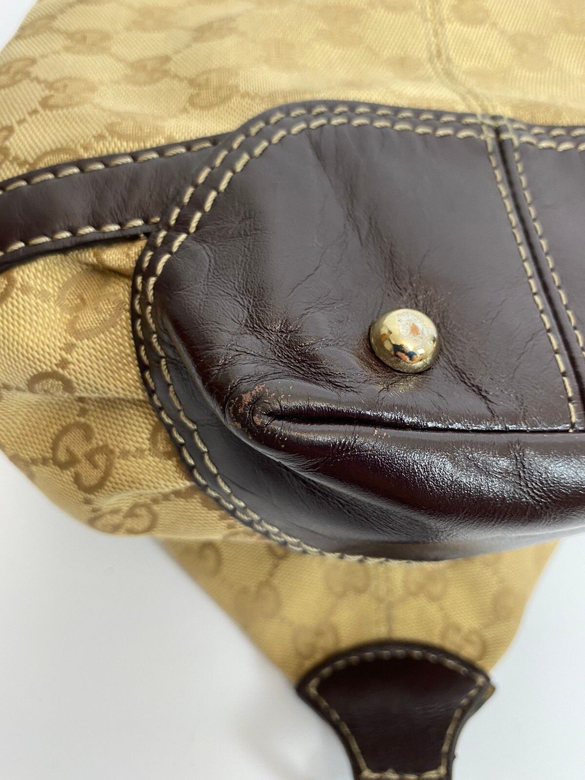 Gucci Vintage Women's Gucci Boston Bag Monogramm Size ONE SIZE - 10 Thumbnail